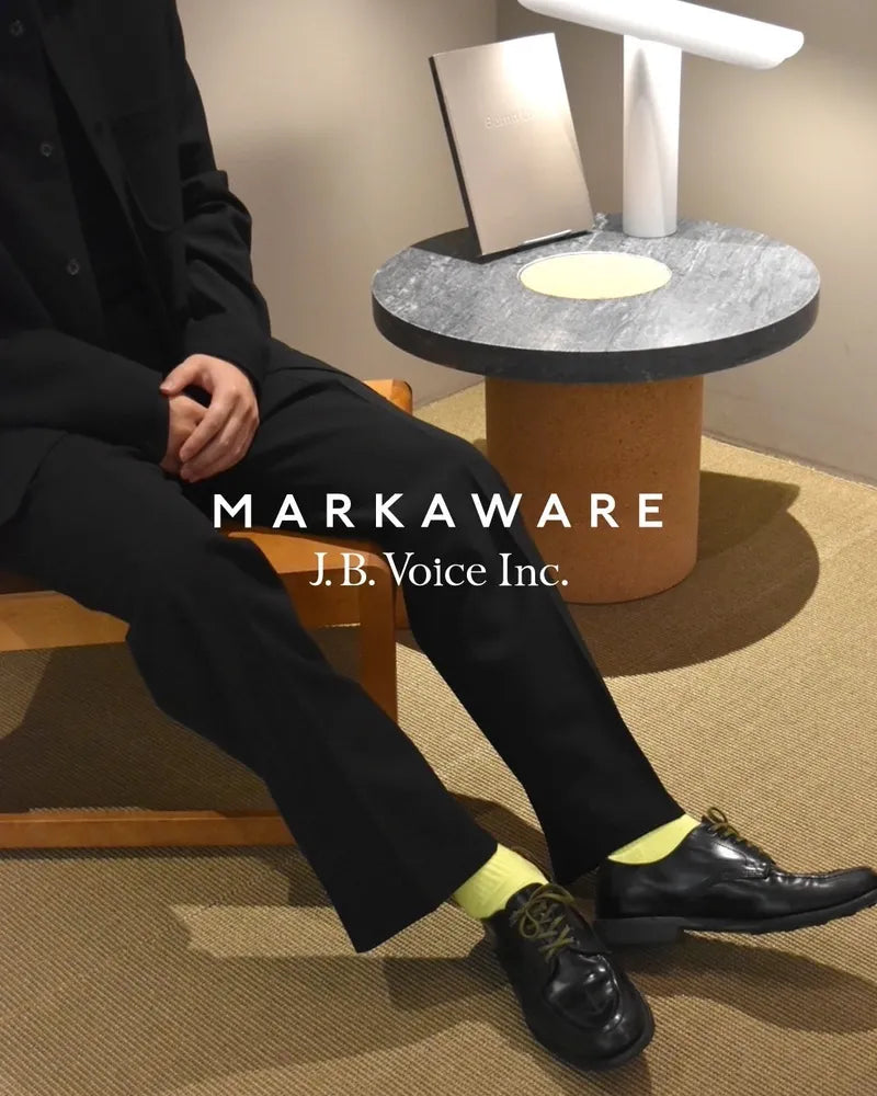 MARKAWARE for J.B. Voice “FLAT FRONT TROUSERS” MARKAWARE for J.B. Voice “FLAT FRONT TROUSERS”