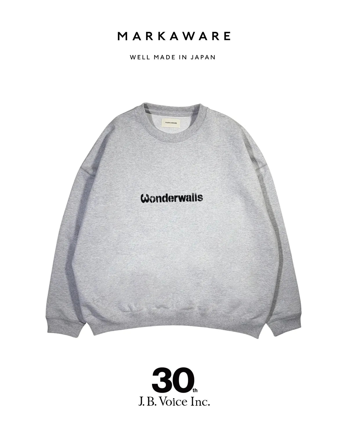 J.B. Voice,Inc. おかげさまで30周年 MARKAWARE × 守矢 努 for J.B.