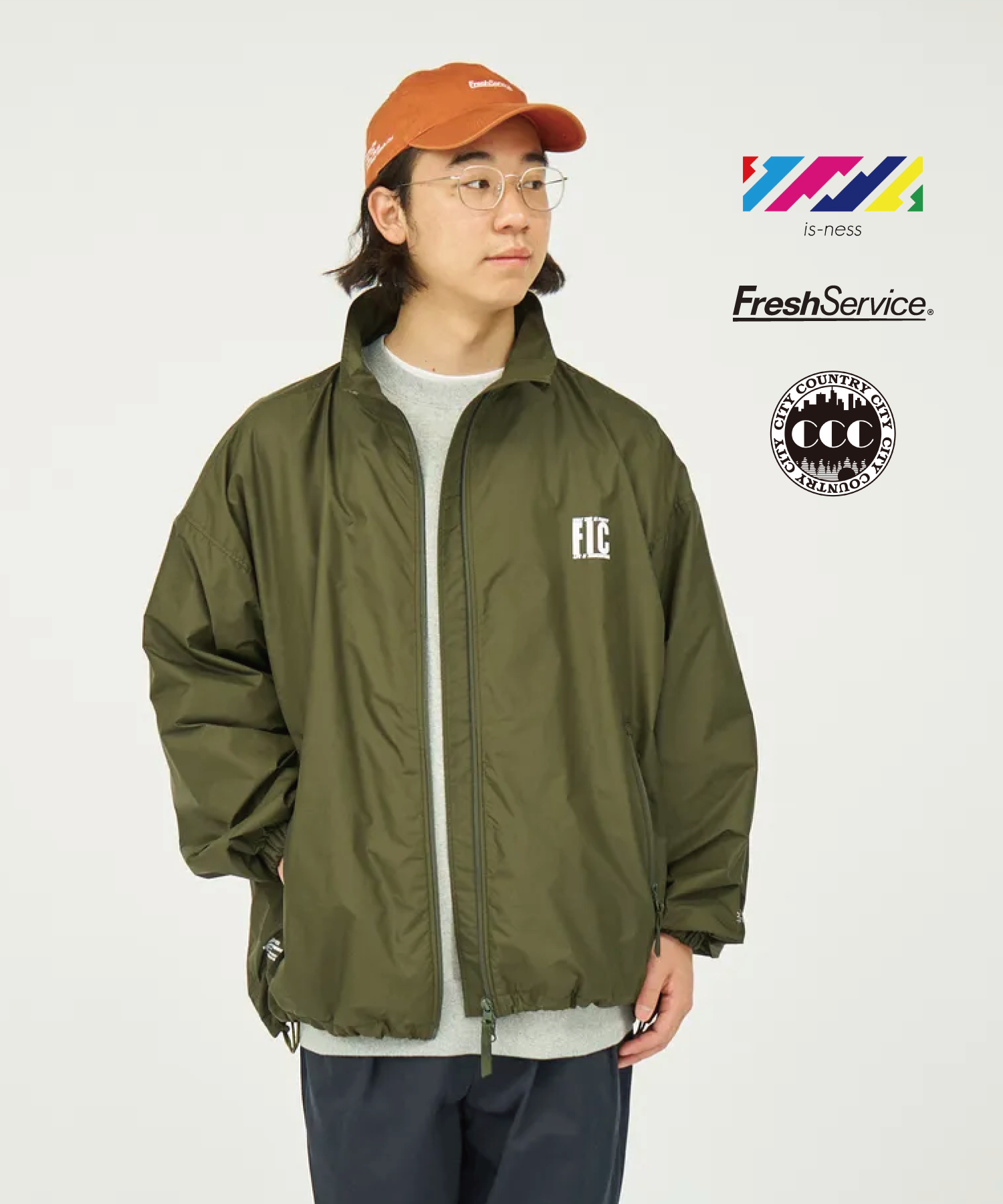 イズネスミュージックFreshService x ISNESS MUSIC × CCCブルゾン ...