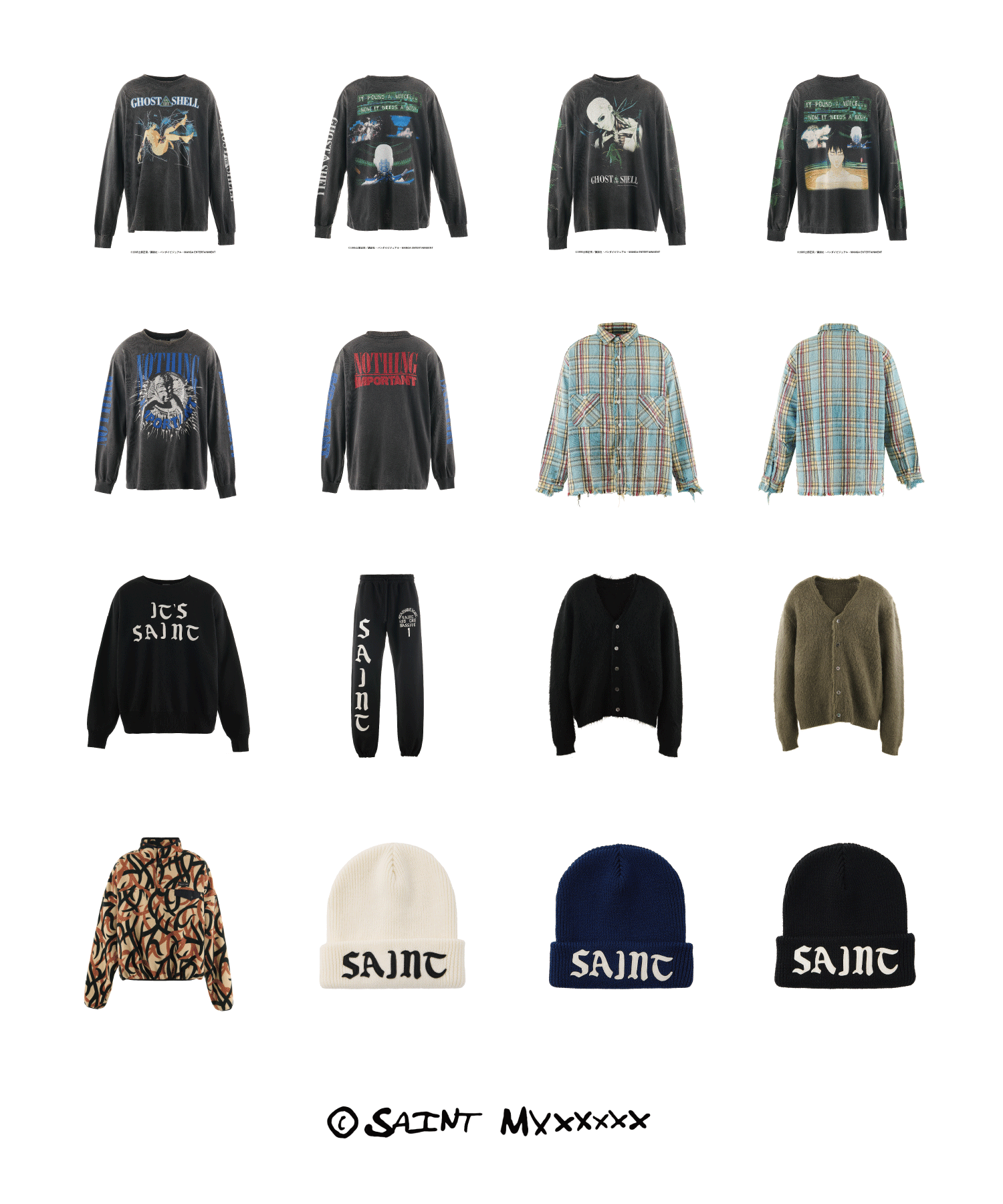 SAINT Mxxxxxx 10月12日(土) 10時発売の新作商品 SAINT Mxxxxxx 10月12日(土) 10時発売の新作商品