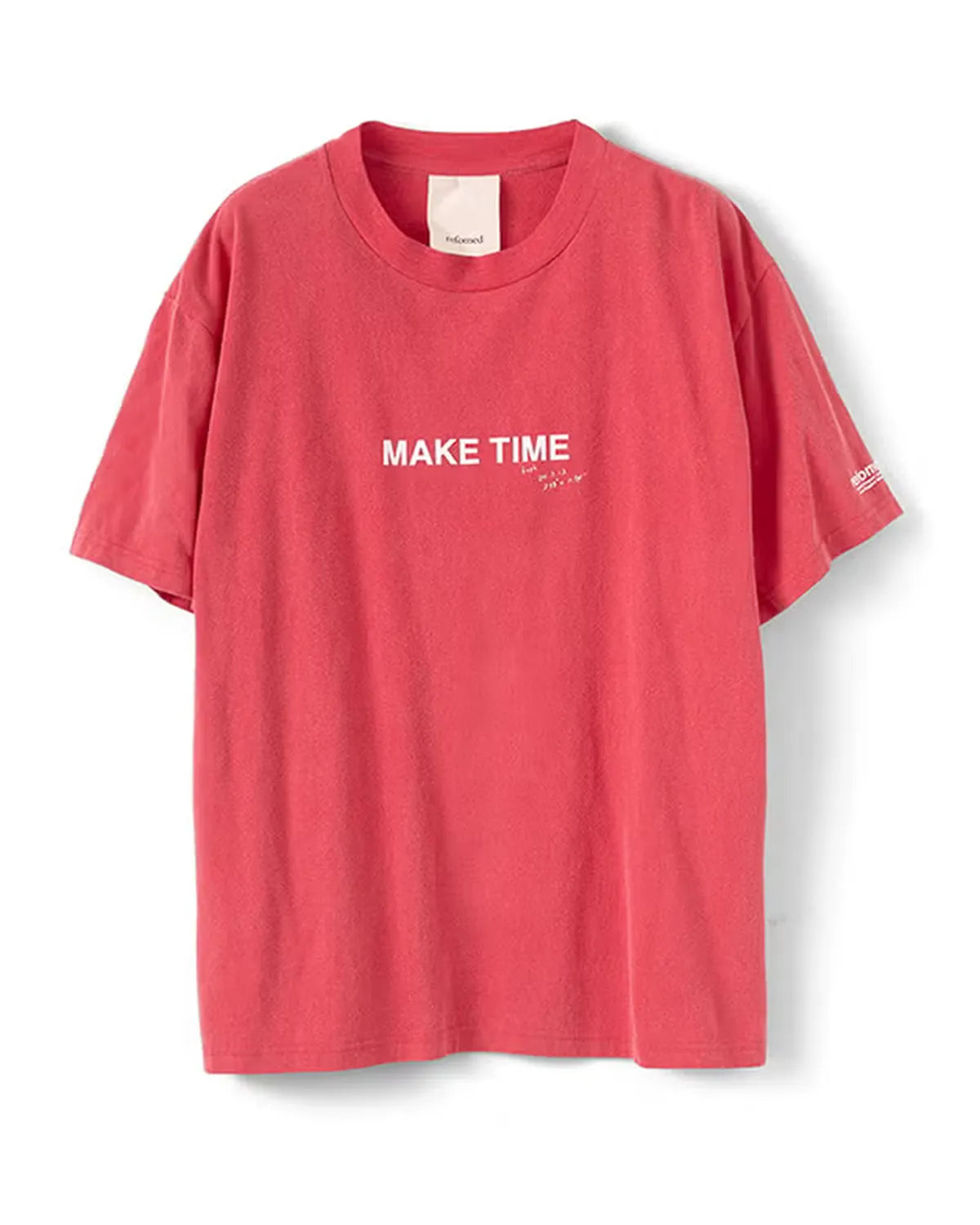 refomed / MAKE TIME TEE (RECU-062)