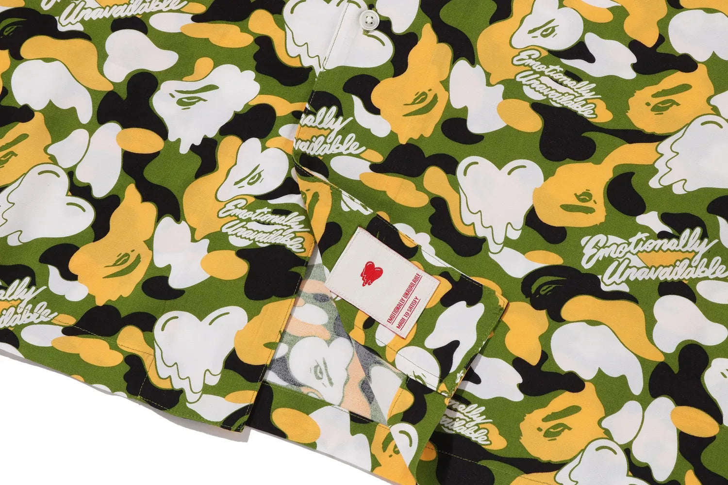 Emotionaly Unavailable × A BATHING APE®︎ / EU APE ALOHA SHIRT (EU-MK8-0000-02)