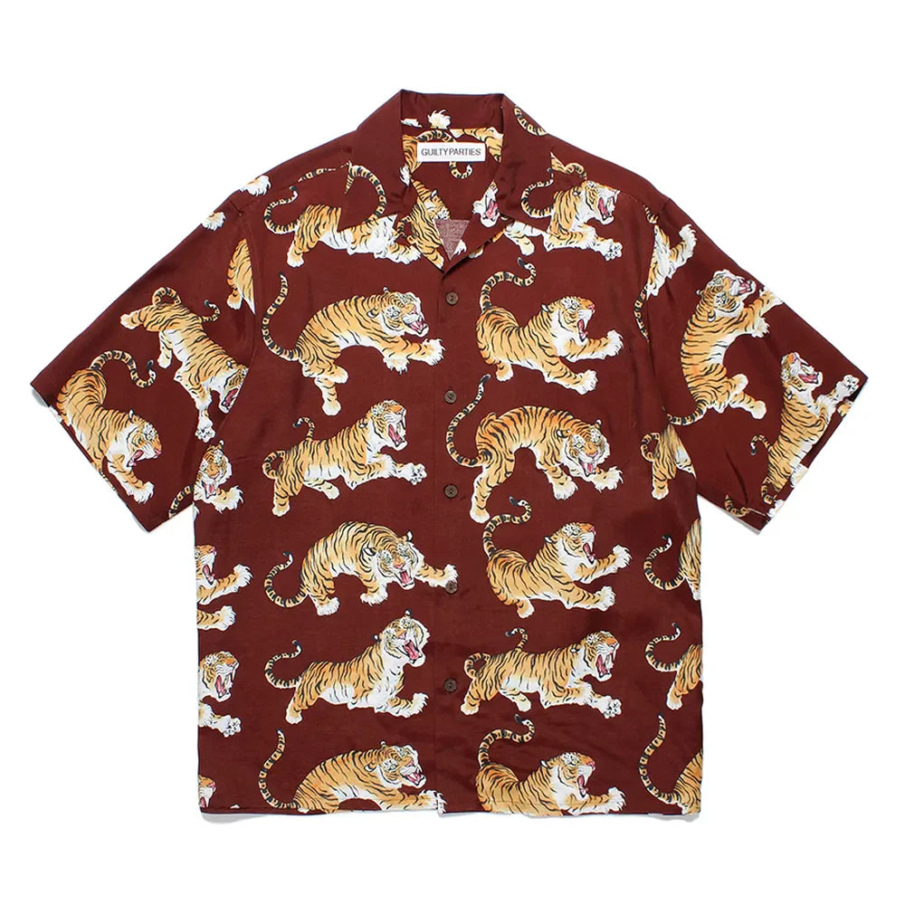 WACKO MARIA / TIM LEHI HAWAIIAN SHIRT S/S - TYPE-6 (24SS-WMS-HI06)