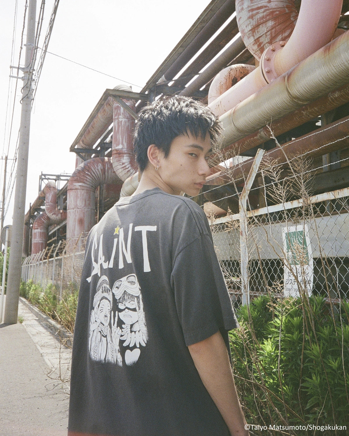 SAINT Mxxxxxx × 鉄コン筋クリート × GEEKS RULE / 鉄コン筋クリート_SS T-SHIRT / SAINT (SM-MK1-0000-C81)