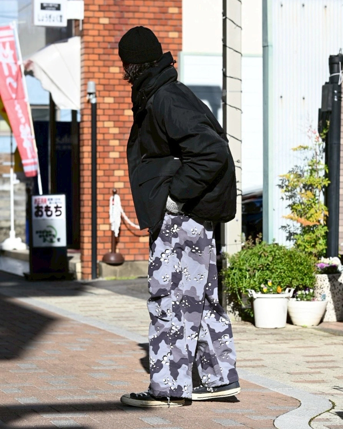 COOTIE PRODUCTIONS® / Camouflage Utility Wide Easy Pants (CTE-25A119)