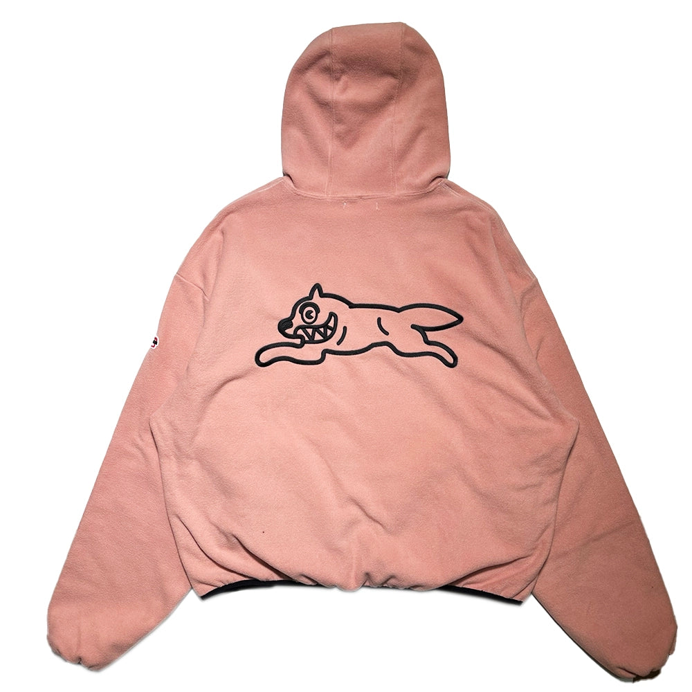 BILLIONAIRE BOYS CLUB / ICECREAM / EMBROIDERED LOGO PIPING FLEECE HOODIE