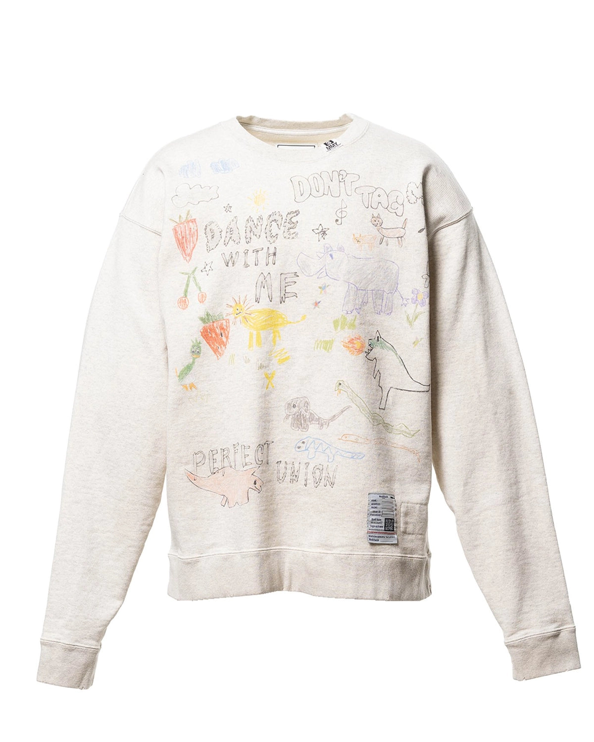 Maison MIHARA YASUHIRO / Kids Doodle Printed Sweatshirt (J16PO772)