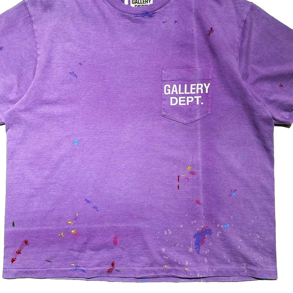 GALLERY DEPT. / VINTAGE LOGO PAINTED TEE w/PKT
