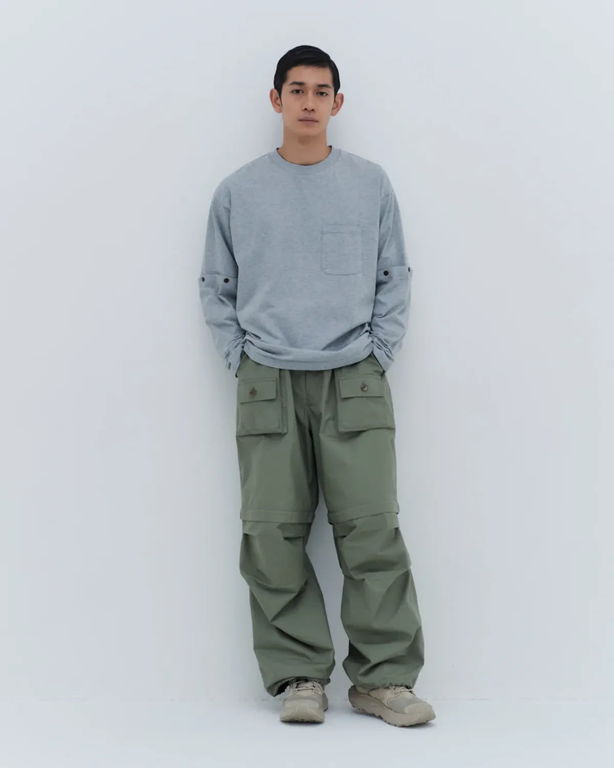 MODMNT / DETACHABLE L/S TEE (M2600-1L023F)