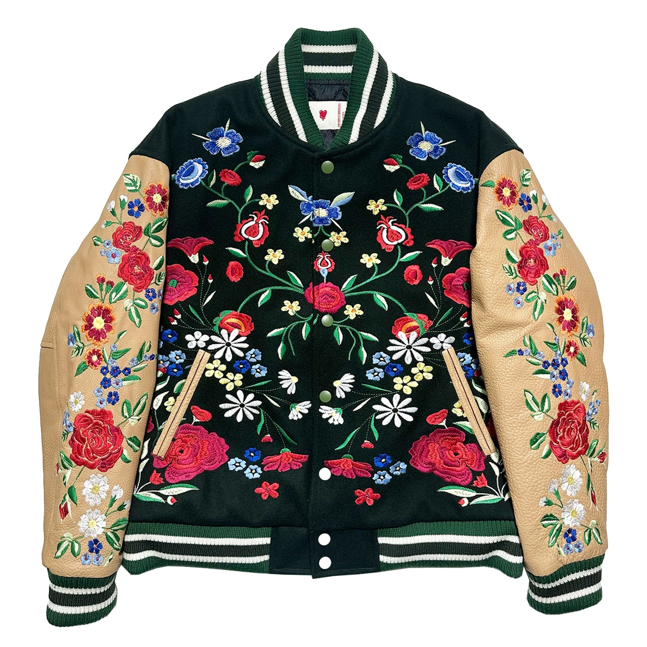 Emotionaly UnavailableのEU FLOWER VARSITY JKT