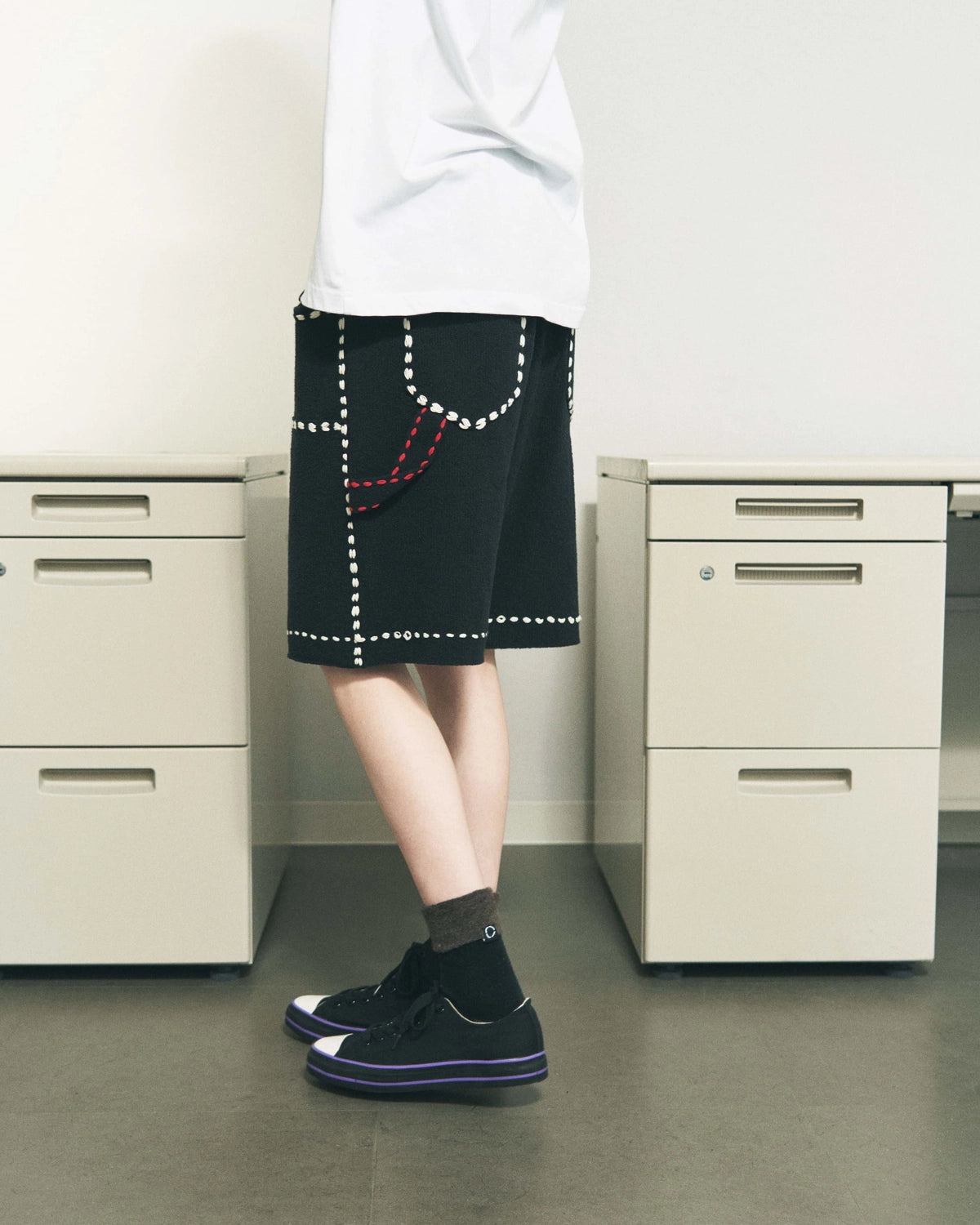PHINGERIN / SUMMER PG1 DOUBLE KNEE SHORTS (PD-261-KSBT-061)