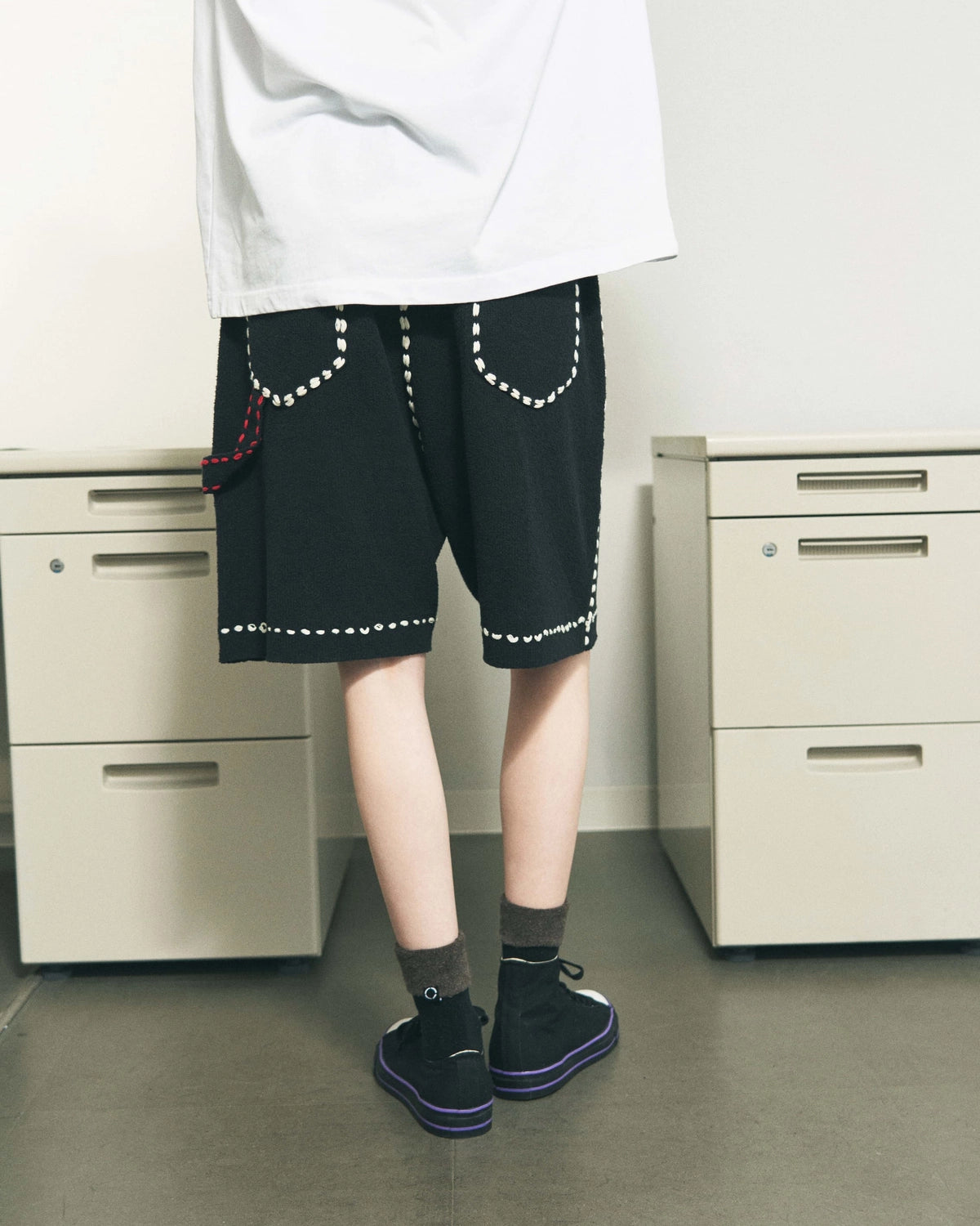PHINGERIN / SUMMER PG1 DOUBLE KNEE SHORTS (PD-261-KSBT-061)