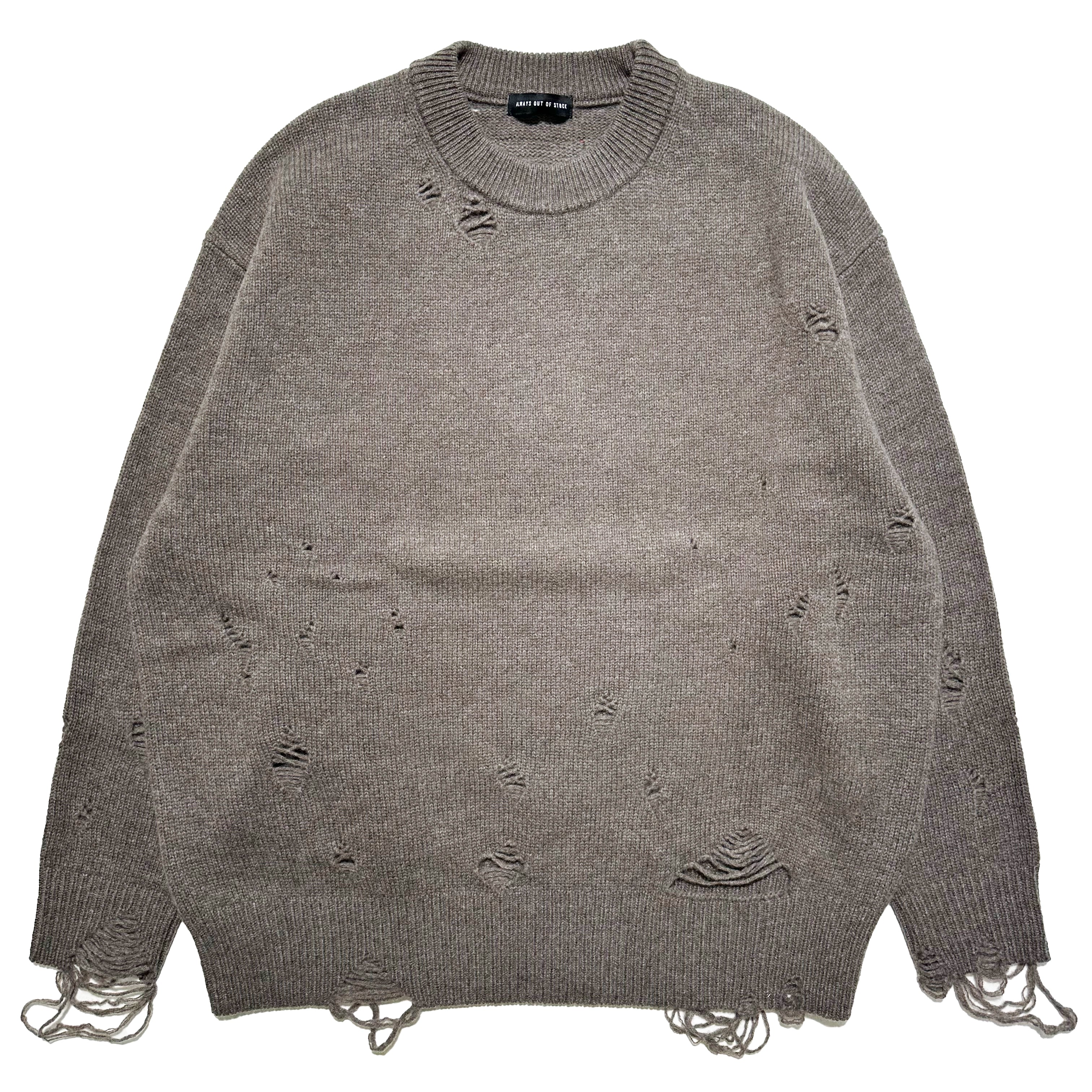 ALWAYS OUT OF STOCKのCRASH CREW NECK SWATER