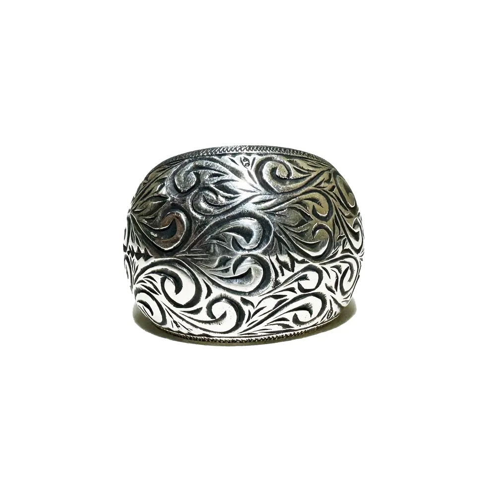 ANTIDOTE BUYERS CLUB / Engraved Corleone Ring (RX-722-1)