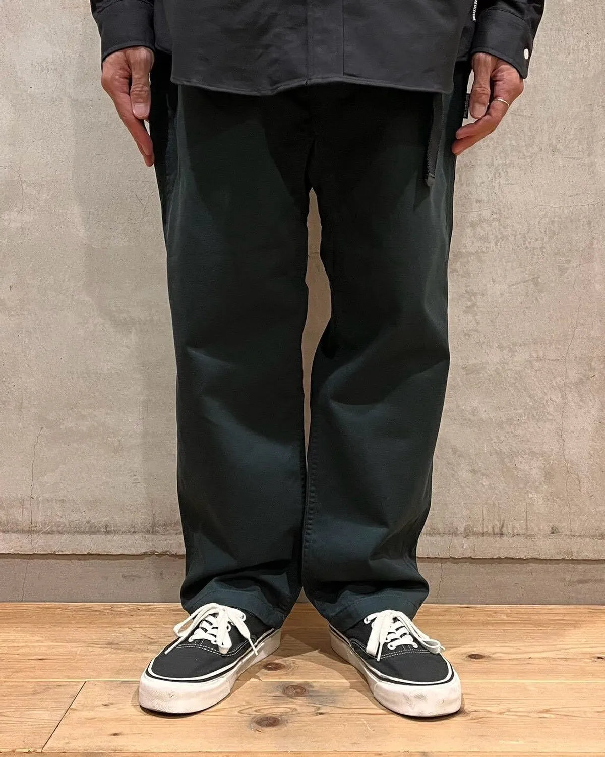 GOD SELECTION XXX / Back logo Cotton Easy Pants (GX-S26-PT-02)