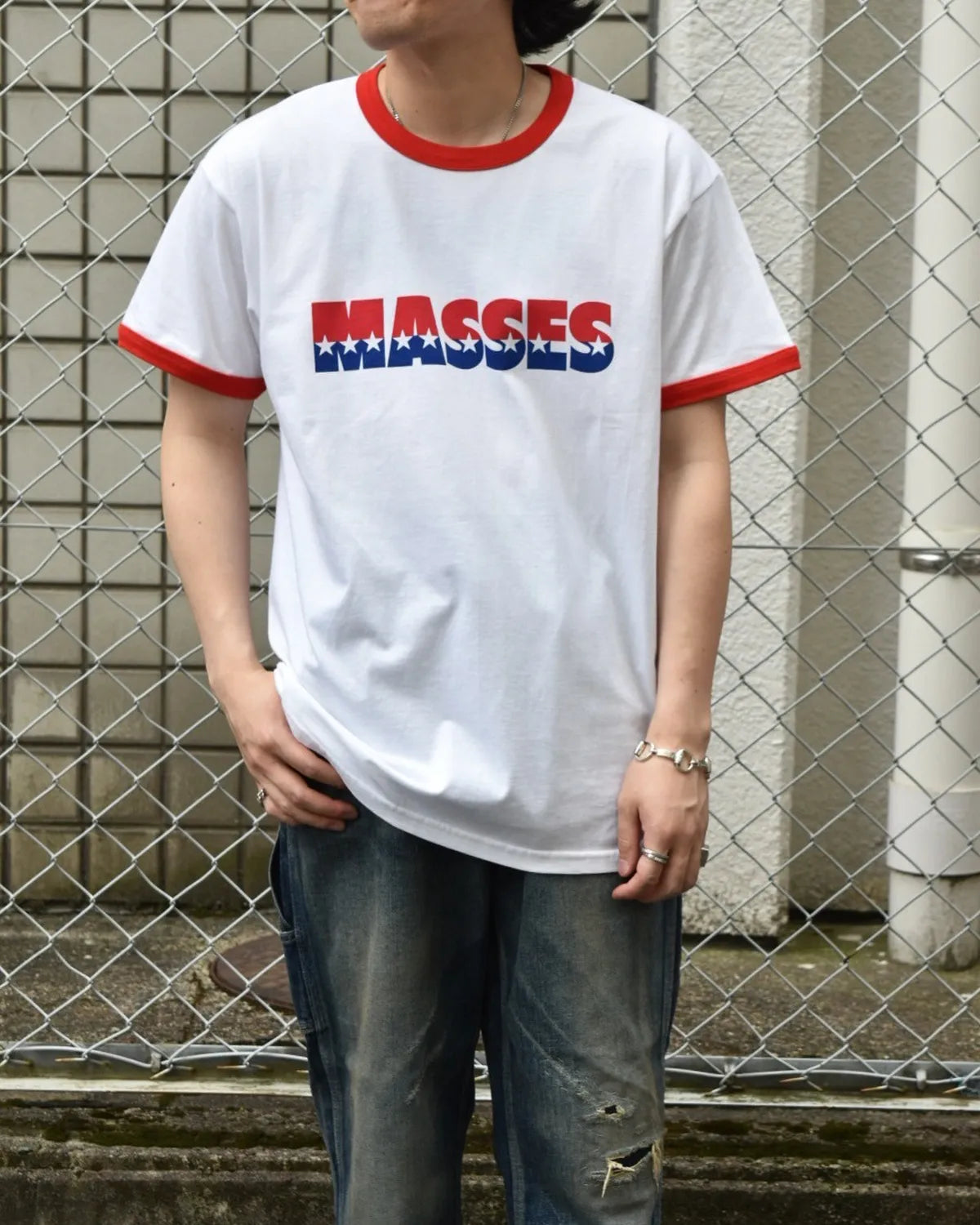MASSES / RINGER T-SHIRT STAR (1251050014)