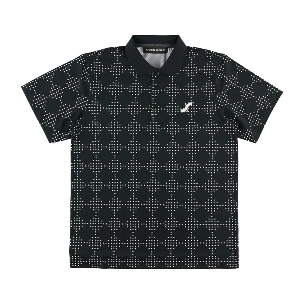 DEES の Polka Dot Polo Shirt (DE2201-CLT005)