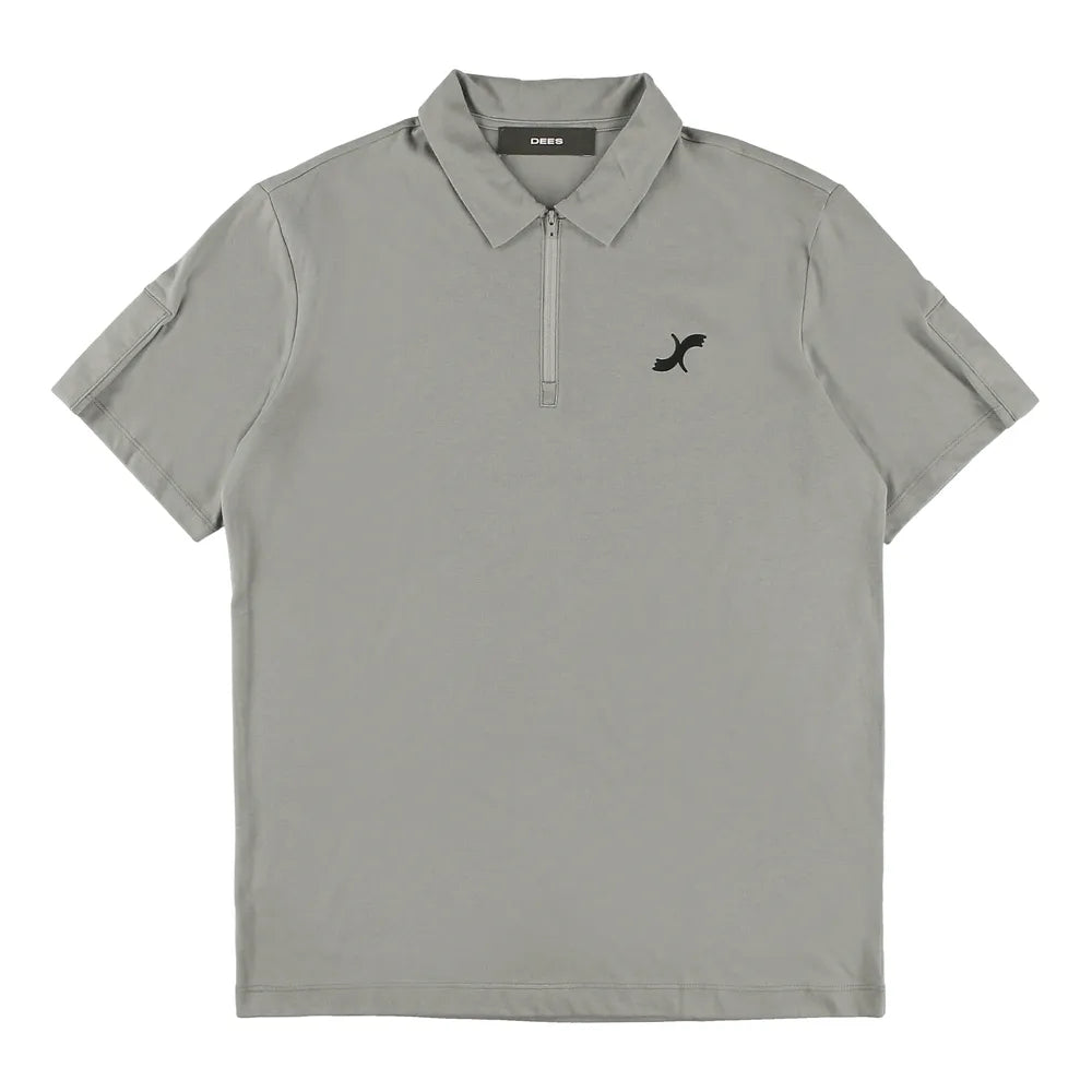 DEES / Half Zip Polo Shirt (DE2302-CLT007)