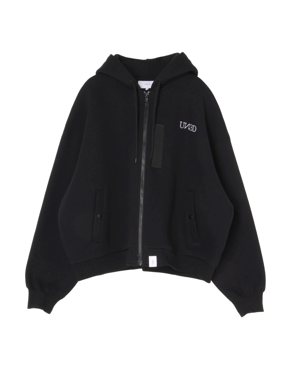 UN3D. / MILITARY ZIIP HOODIE (522652700401)