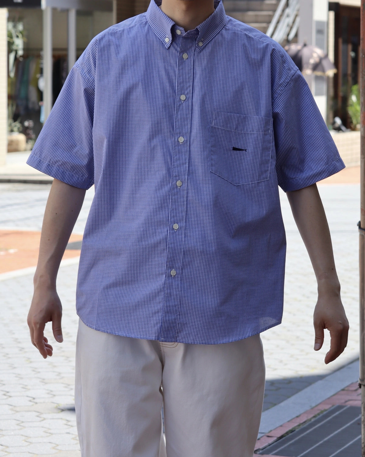 DESCENDANT / KENNEDY'S PLAID SS SHIRT (261WVDS-SHM06)