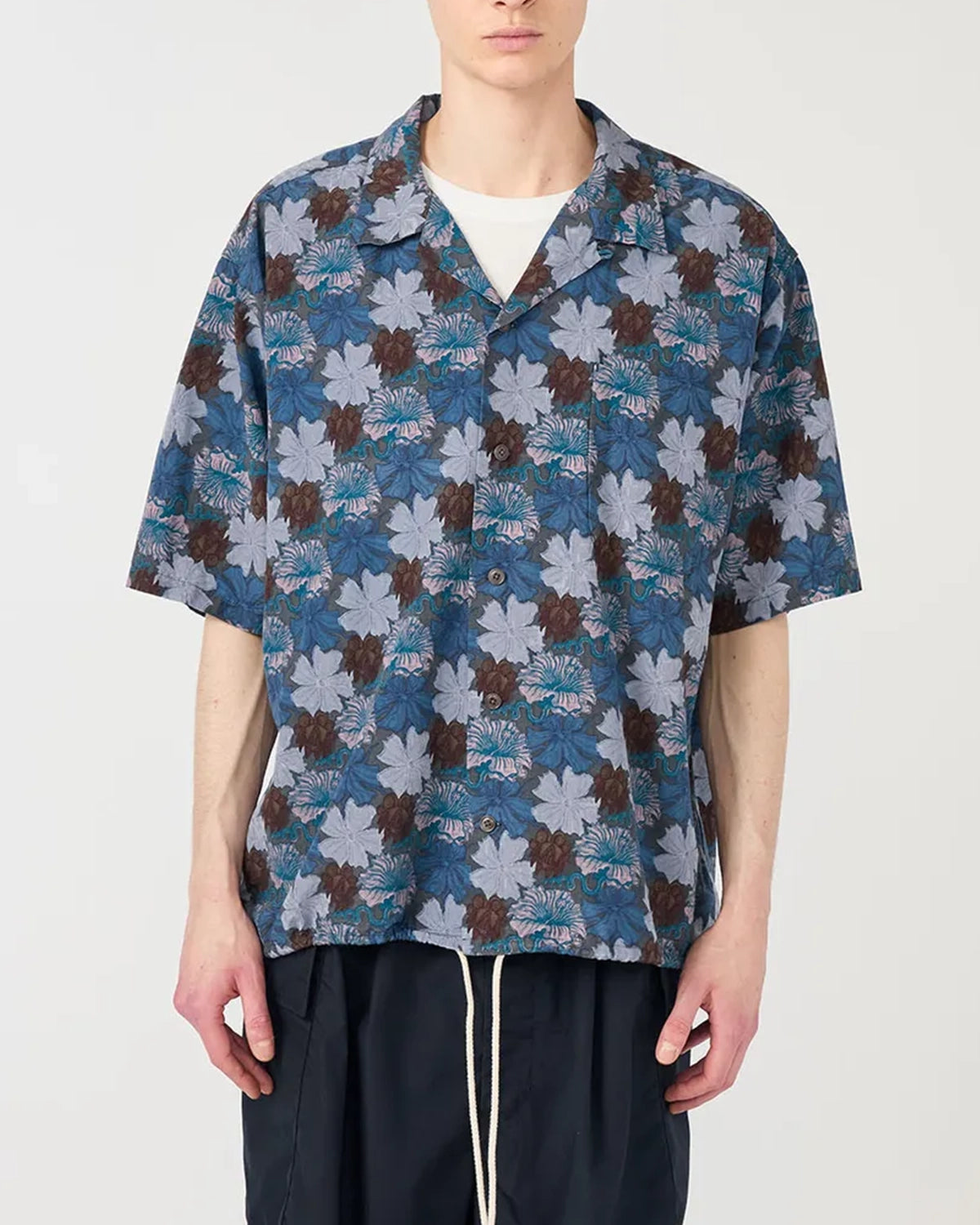 nanamica / NANALOHA S/S Shirt (S26SG065)