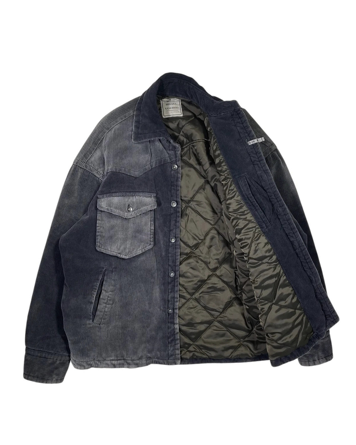 Maison MIHARA YASUHIRO / PUFFE CORDUROY SHIRTJACKET (A15SH035)