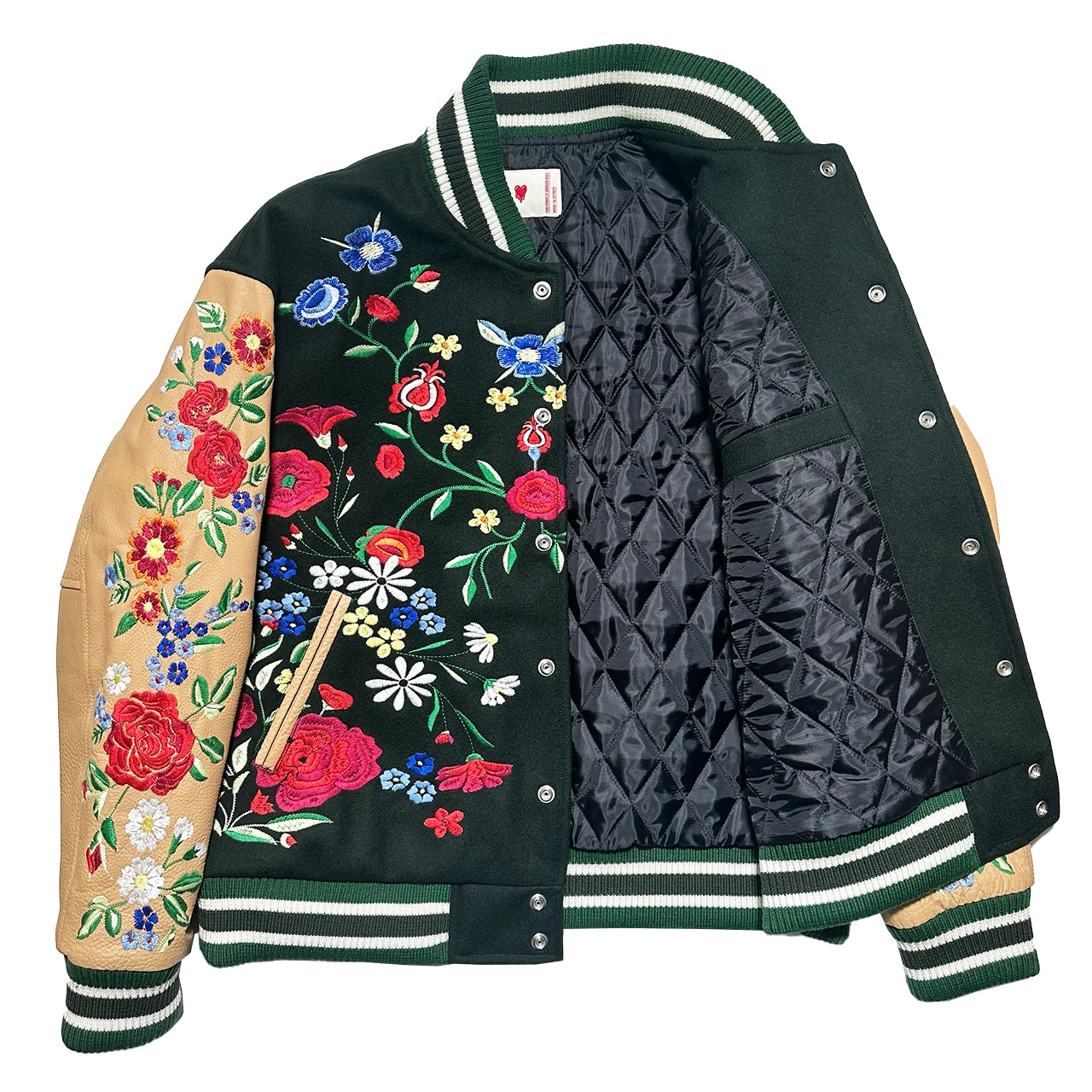 Emotionaly Unavailable / EU FLOWER VARSITY JKT