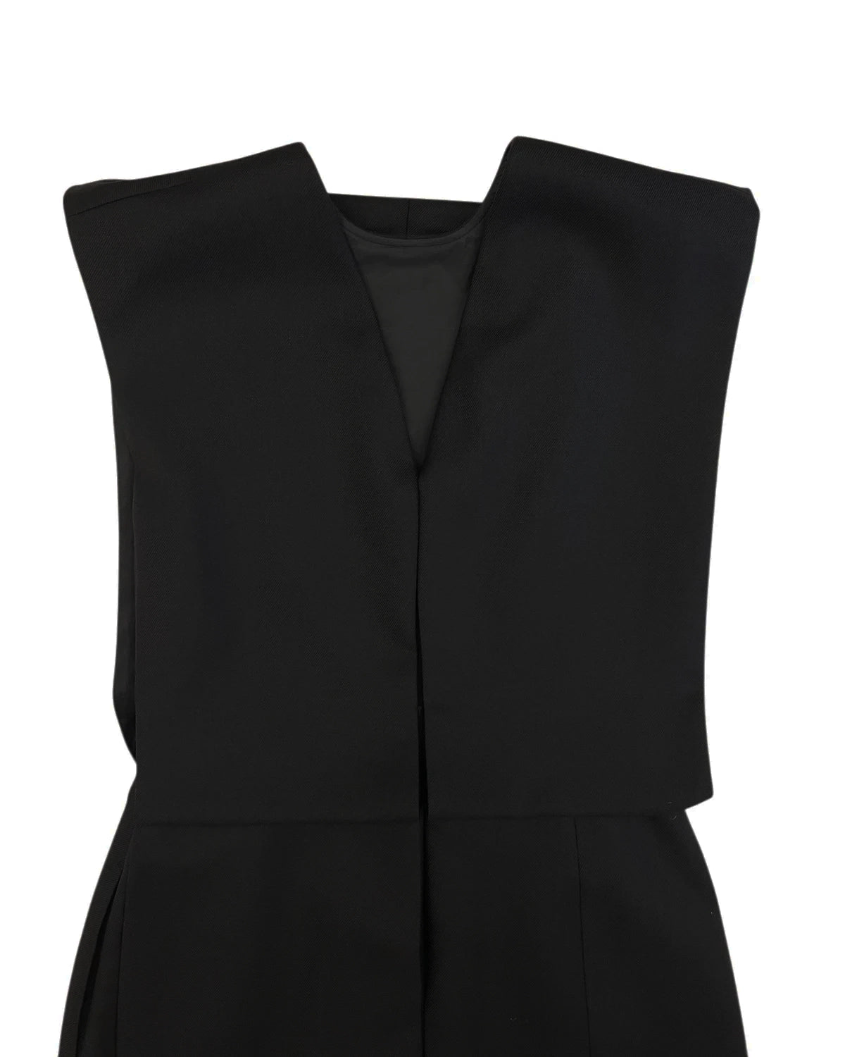 BOWTE / BLUEFACED WORSTED DRESS WITH LONG TRAIN (252-09-0003)