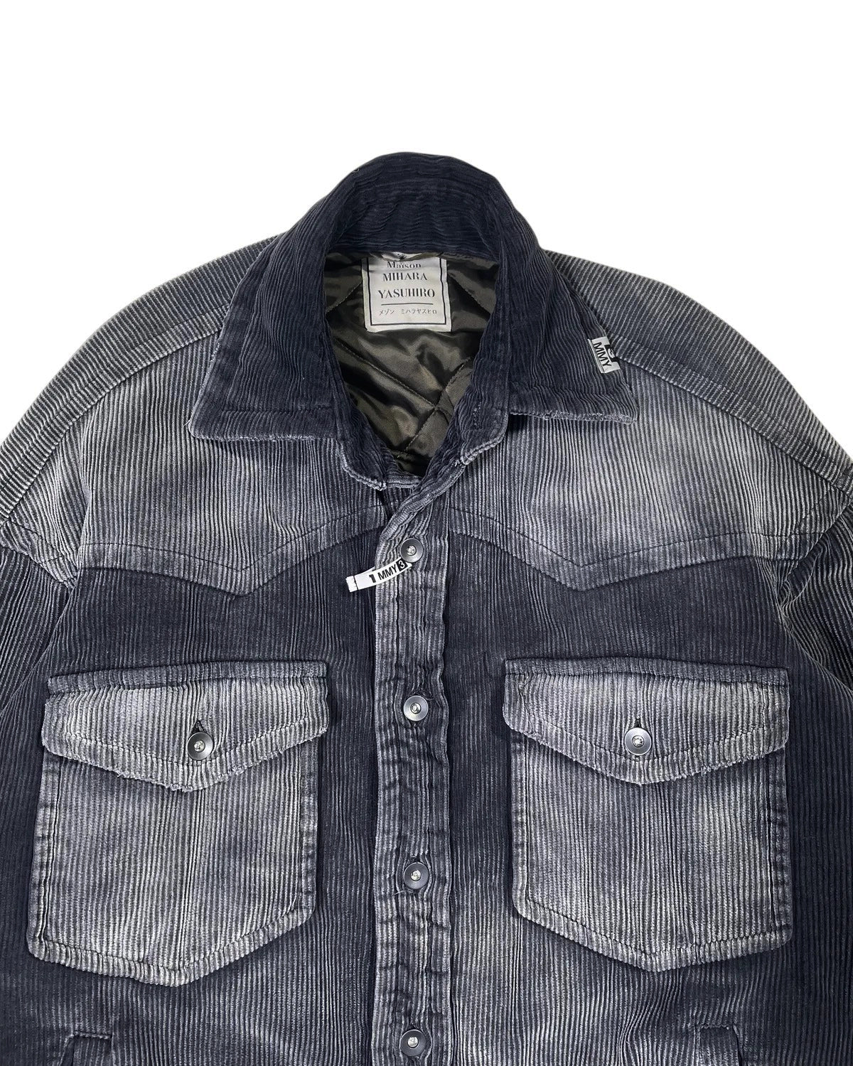 Maison MIHARA YASUHIRO / PUFFE CORDUROY SHIRTJACKET (A15SH035)
