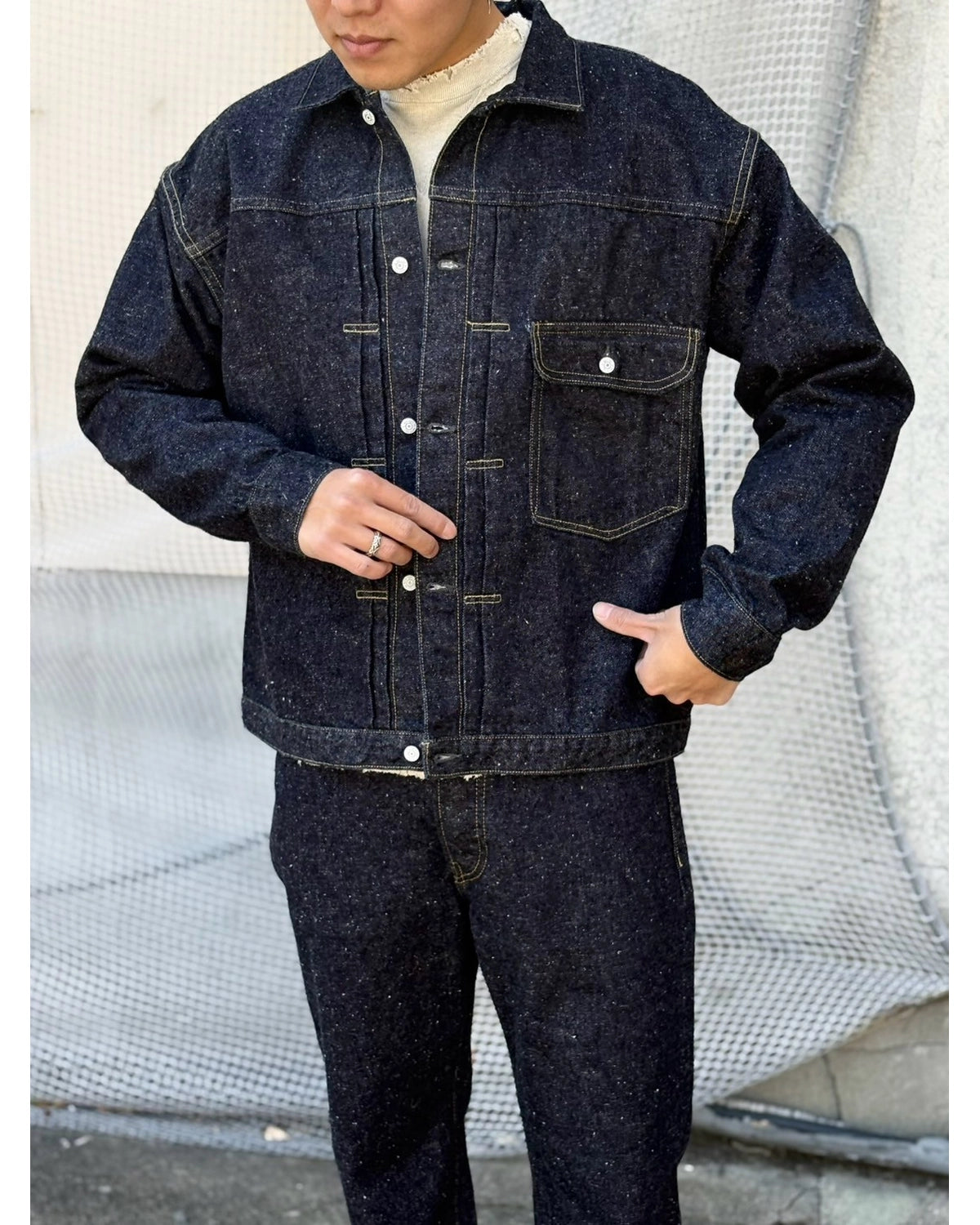 New Manual / #012 LV 36’s T-BACK JACKET ONE-WASHED