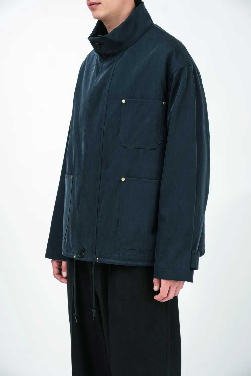 A.PRESSE / Cotton Silk Yacht Jacket (26SAP-01-32)