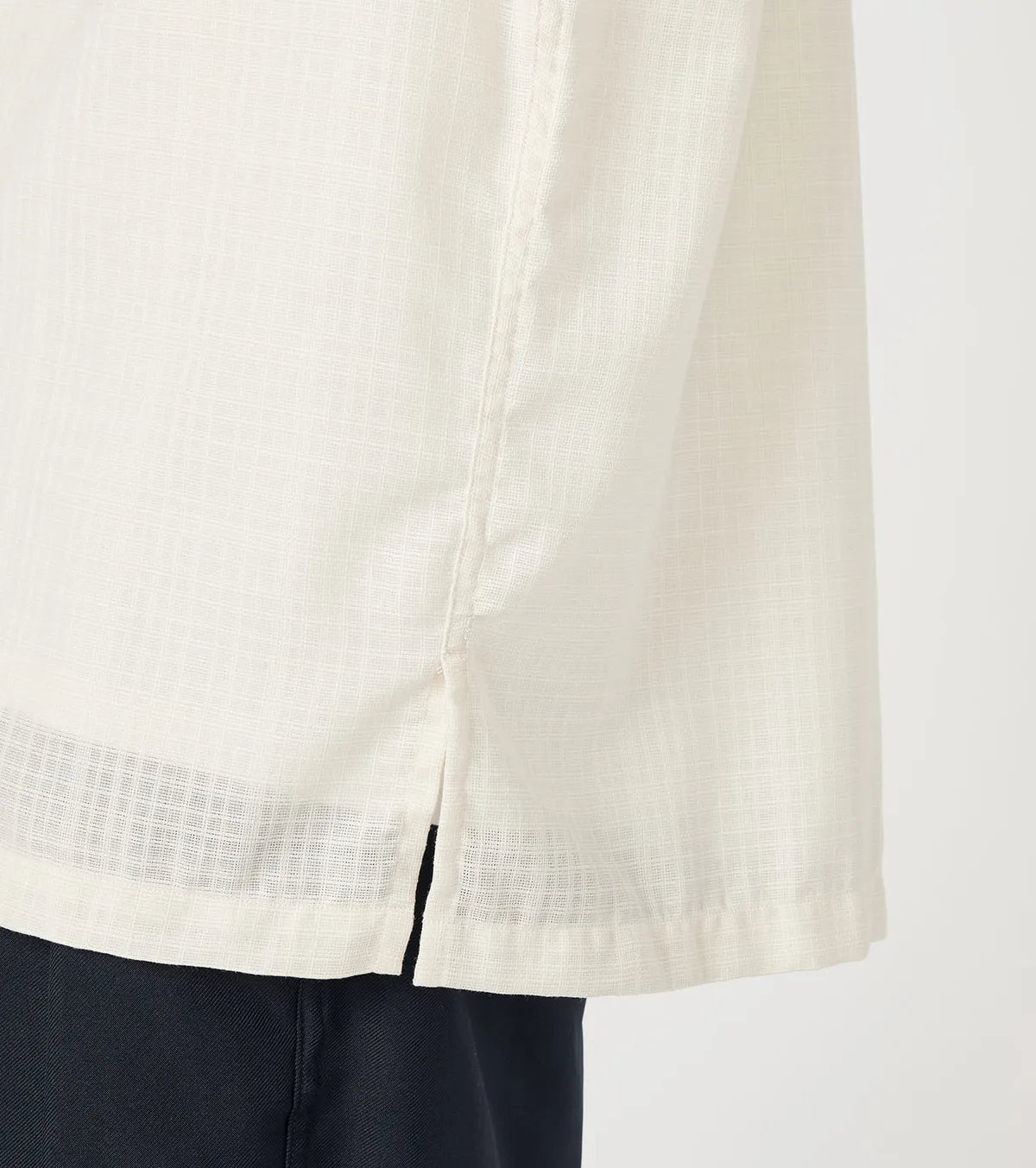 nanamica / Open Collar Panama S/S Shirt (S26SG066)