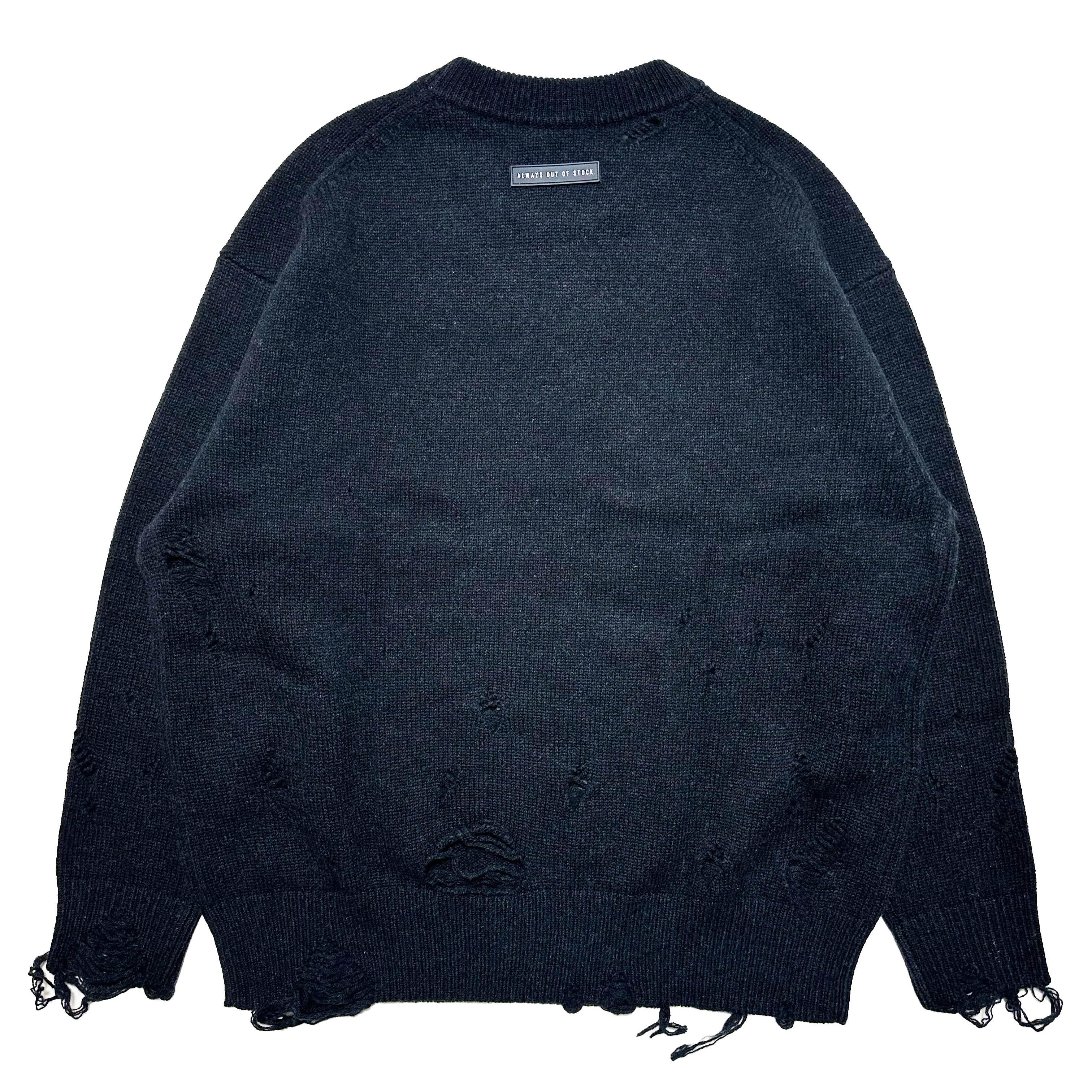 ALWAYS OUT OF STOCK / CRASH CREW NECK SWATER