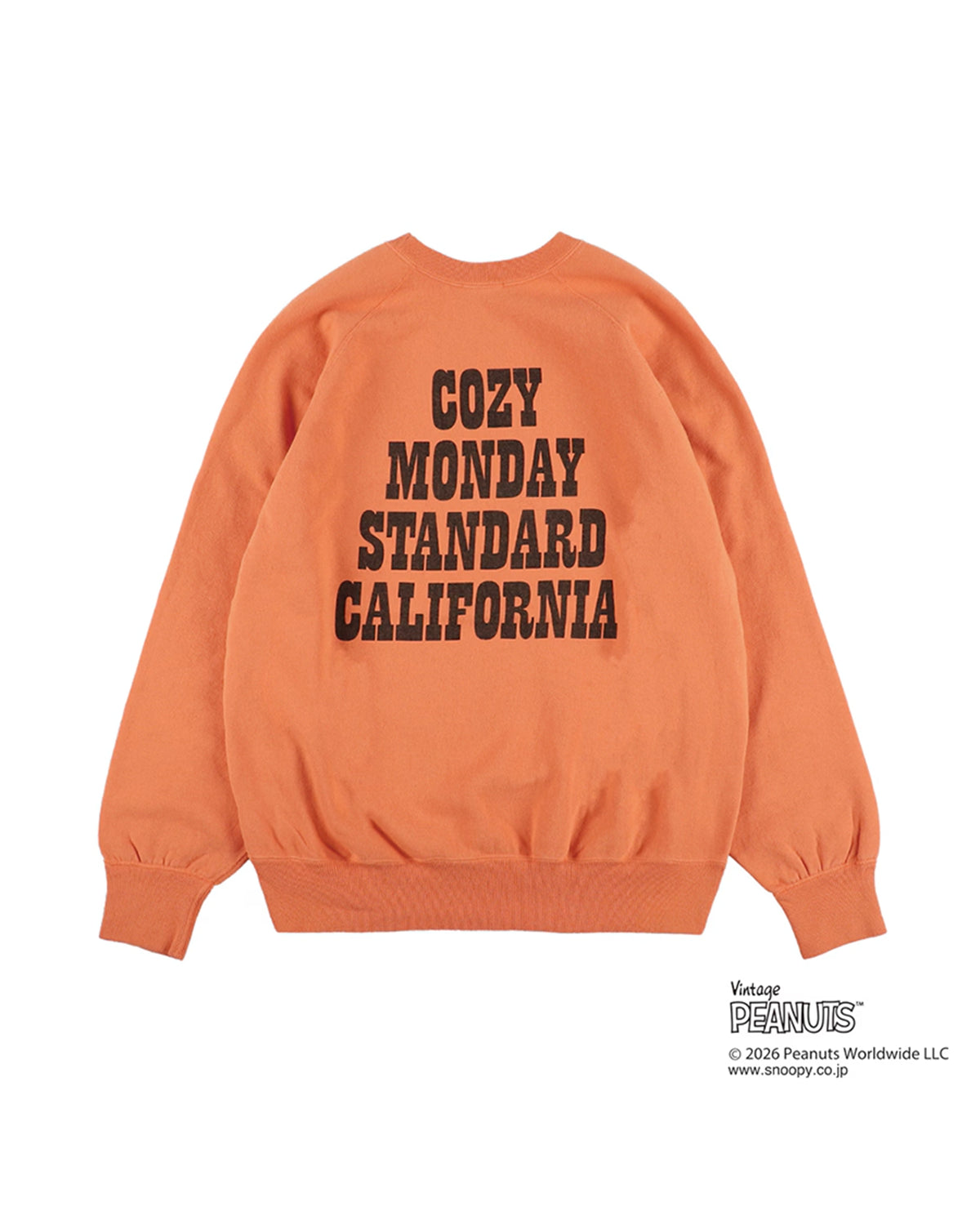 STANDARD CALIFORNIA × SNOOPY / Cozy Monday Crew Sweat (2000000394732)