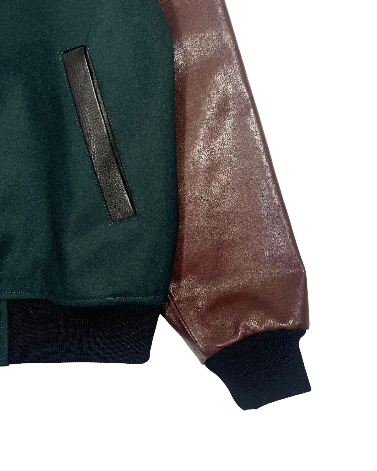 WACKO MARIA / LEATHER VARSITY JACKET -TYPE-1- (25FW-WMO-BL12)