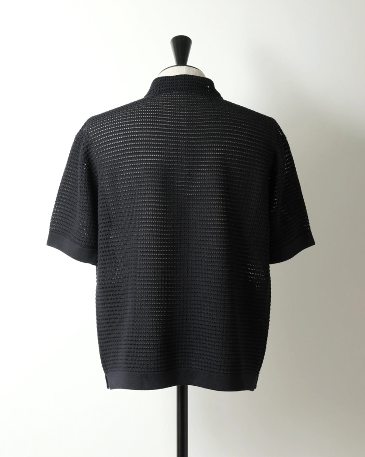 BATONER / SUMMER KNIT POLO CARDIGAN SHORT SLEEVE (BN-26SM-066)