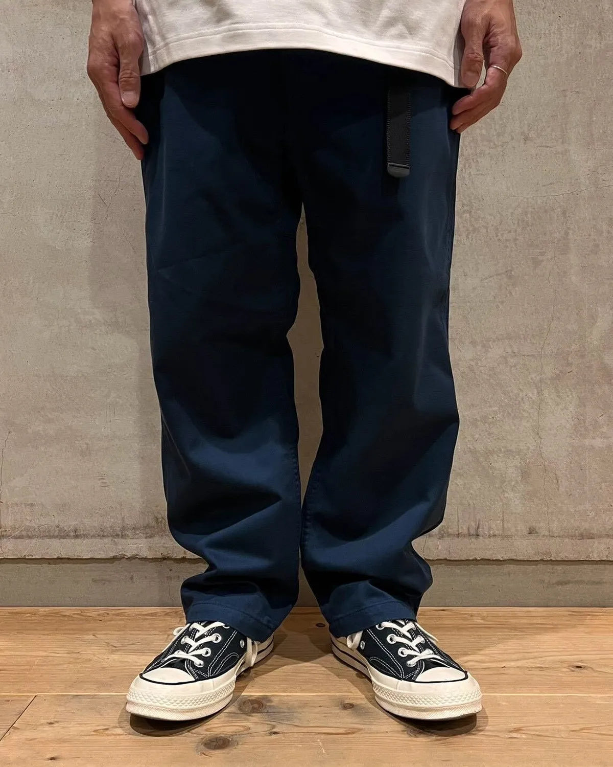 GOD SELECTION XXX / Back logo Cotton Easy Pants (GX-S26-PT-02)