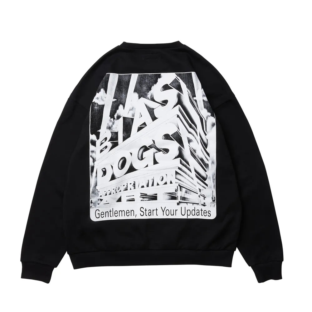 BIAS DOGS / × EVISEN BIAS DOGS Max Machine CREW SWEAT