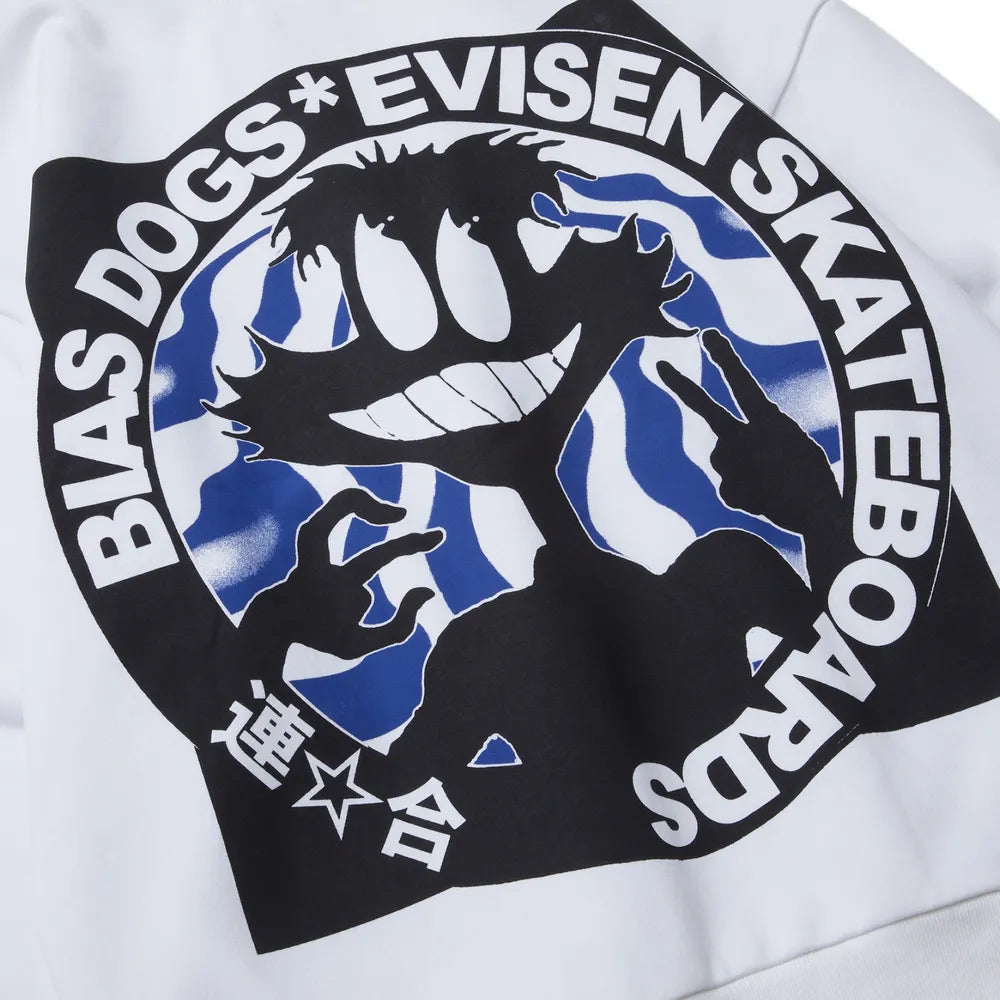 BIAS DOGS / × EVISEN BIAS DOGS  2HD CREW SWEAT