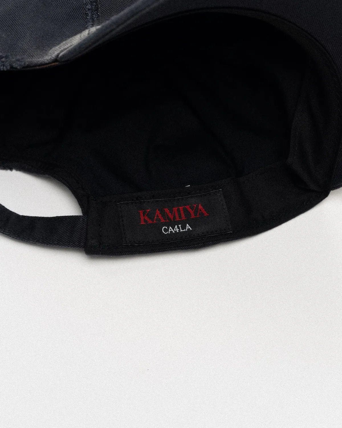KAMIYA / "KMY" Distressed Cap (G17AC305)