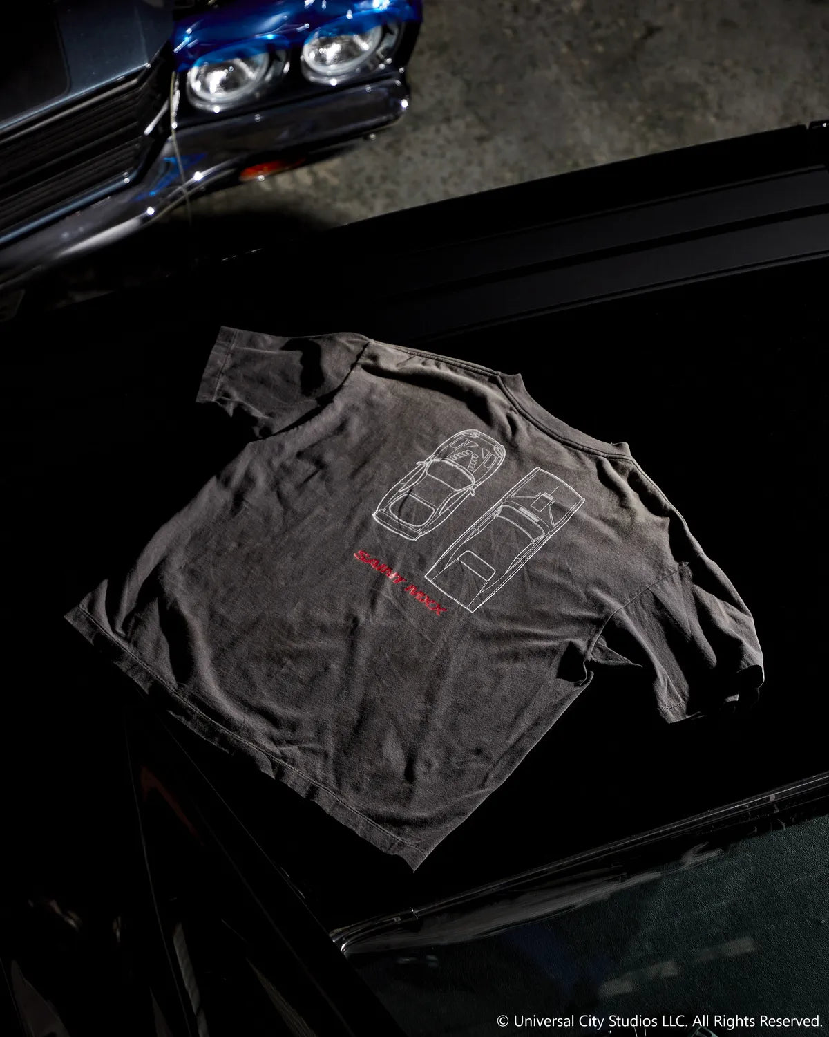 ©︎SAINT Mxxxxxx × FAST & FURIOUS / FF_SS T-SHIRT/FAST FURIOUS (SM-MK8-0000-C06)