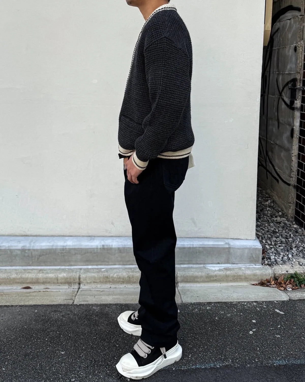 LASTMAN / Champs knit cardigan (LM-A26-0000-028)