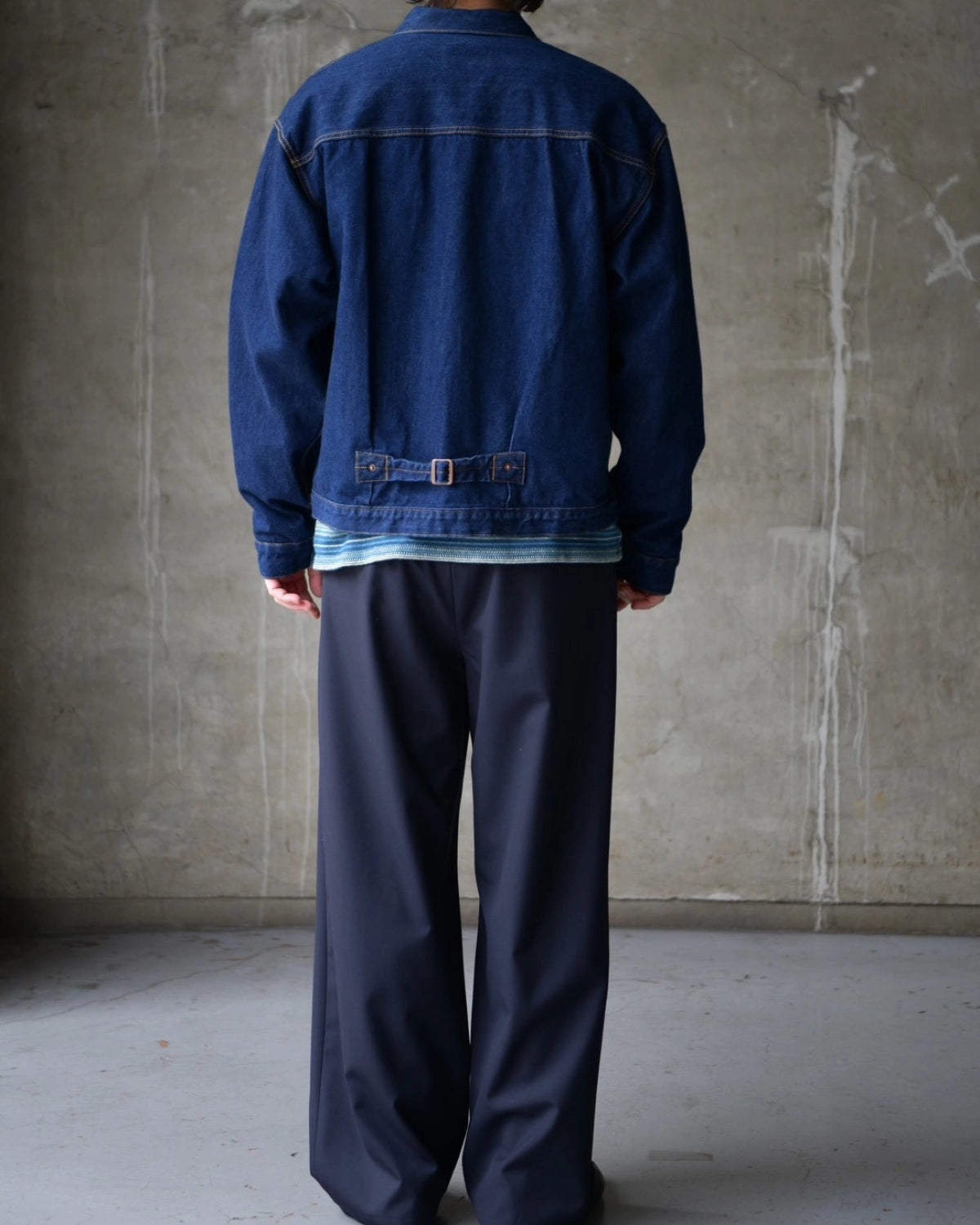 CIOTA / シングルポケットデニム JACKET (JKLM-301-NIW)