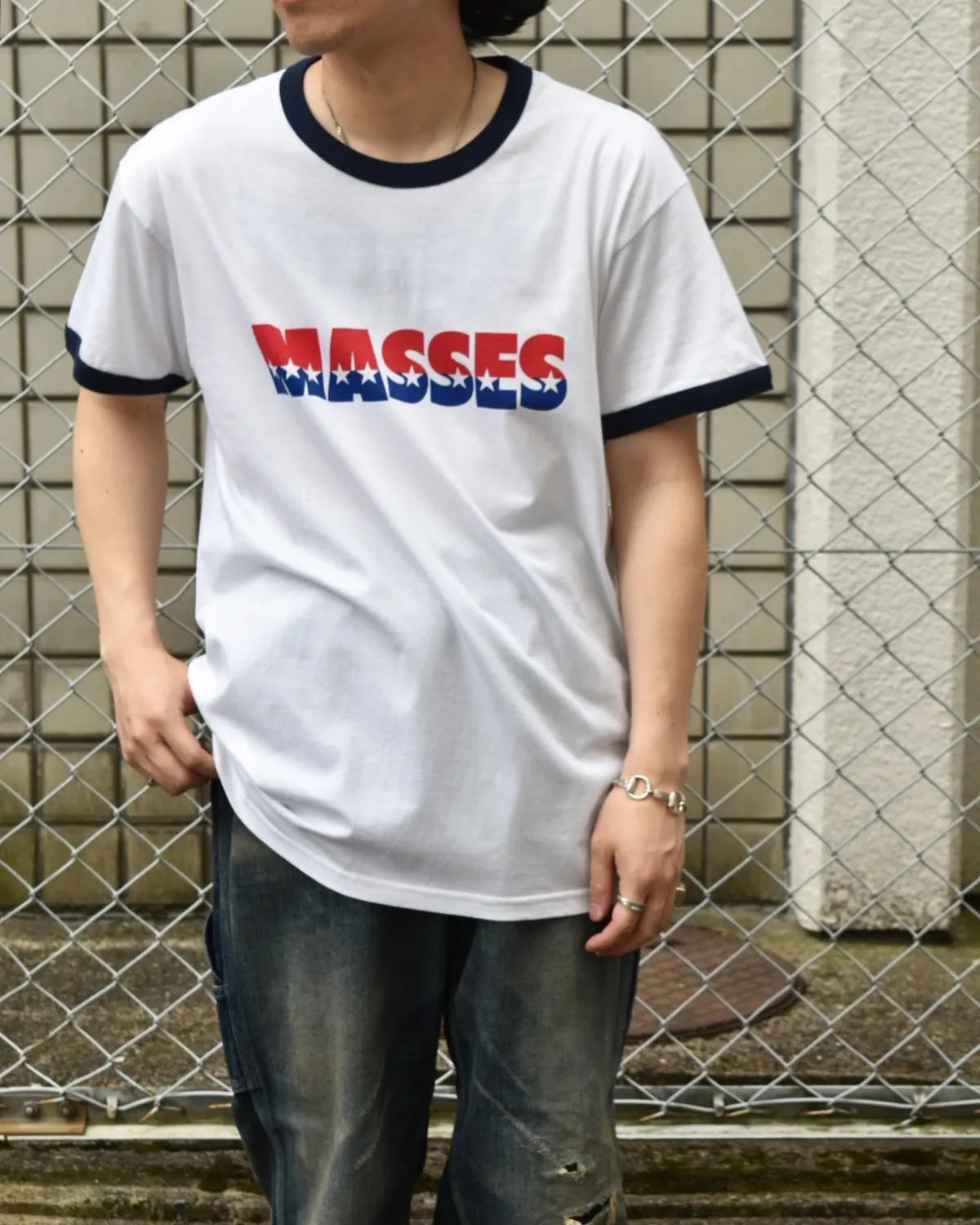 MASSES / RINGER T-SHIRT STAR (1251050014)