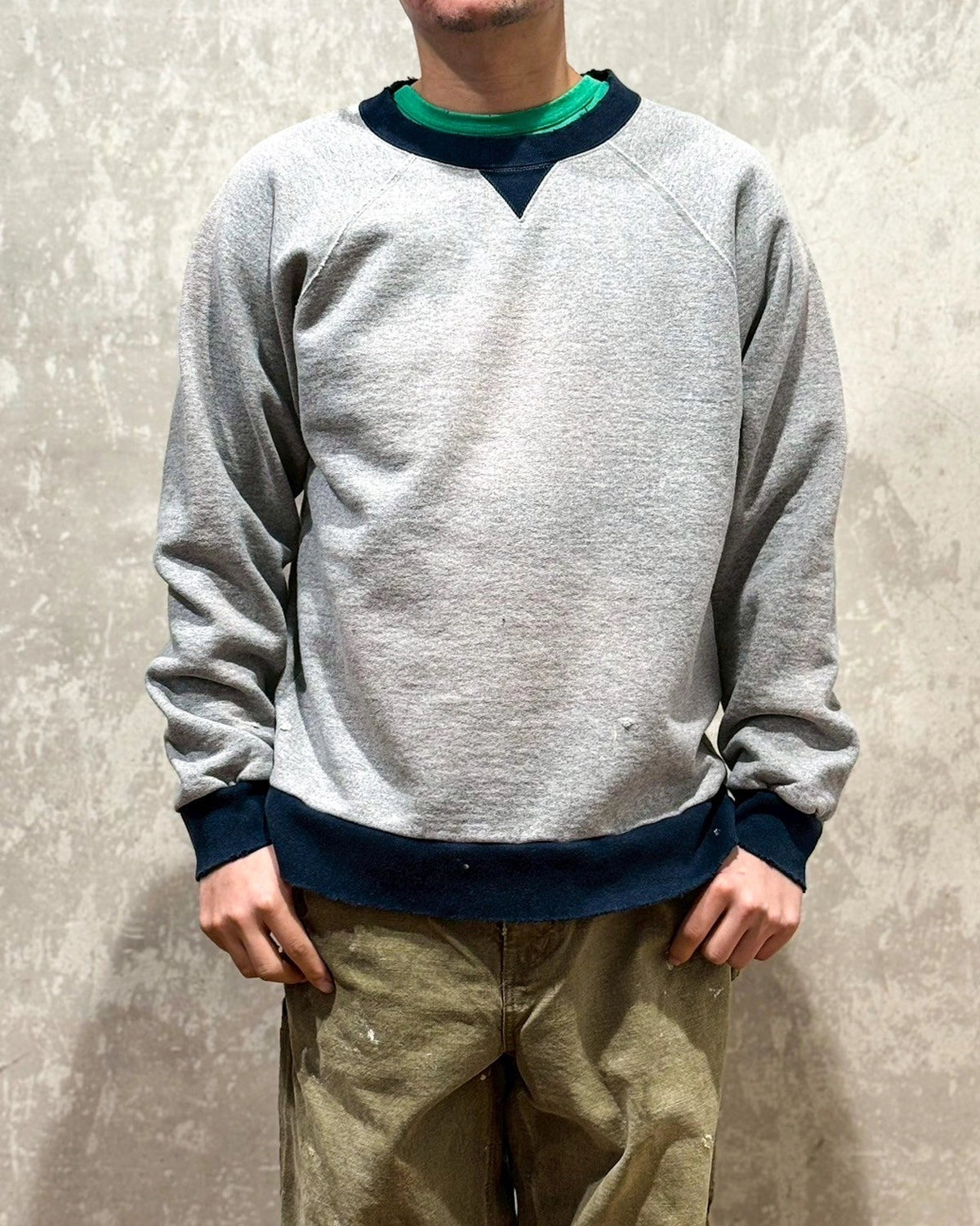 SWJP / Two Tone Sweatshirt (SW-25SS-019)