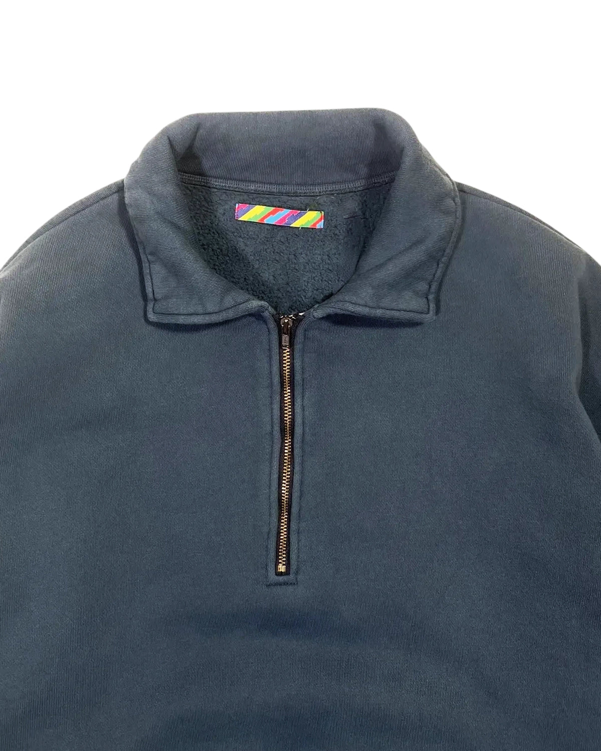 is-ness / PIGMENT DYED ZIP SWEAT SHIRT (25AW_08_1007AWCS04)