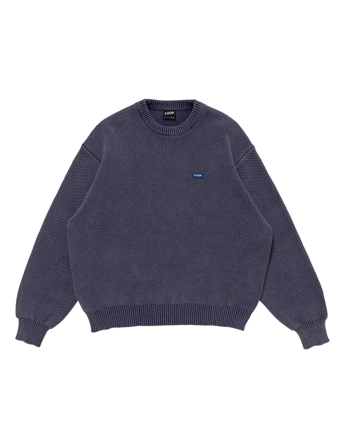 LQQK STUDIO / WAFFLE KNIT CREW (LQA26WK05)