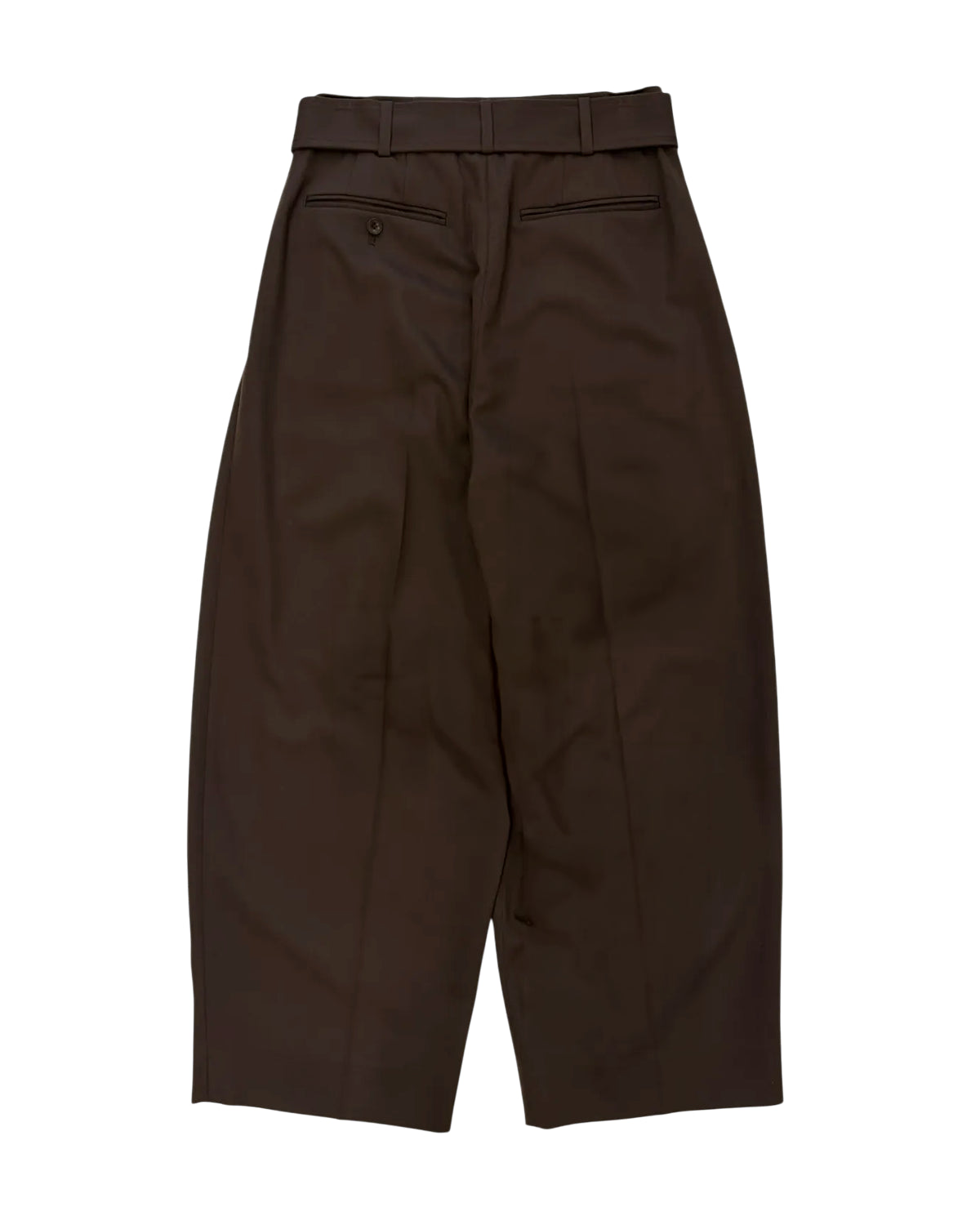 08sircus / Dobby cloth 2tuck belted wide pants (S26AW-PT03)