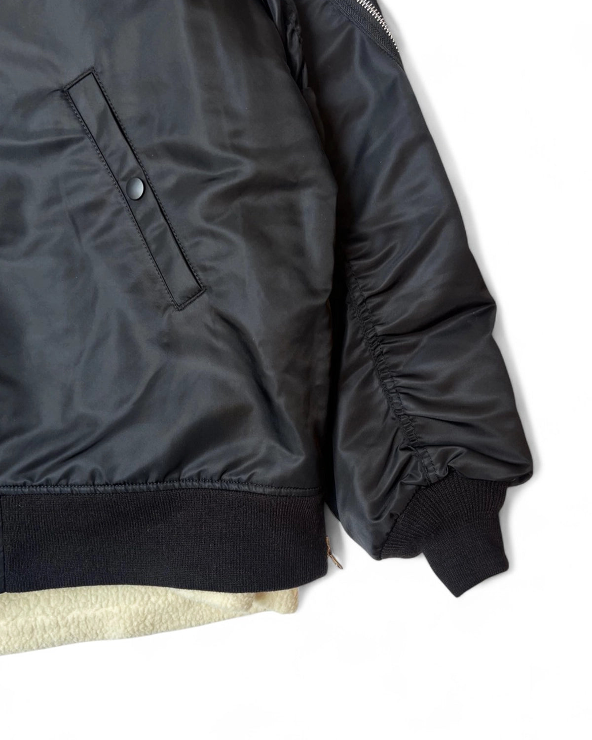 08sircus / MA-1 reversible×Boa (S25AW-OT01)