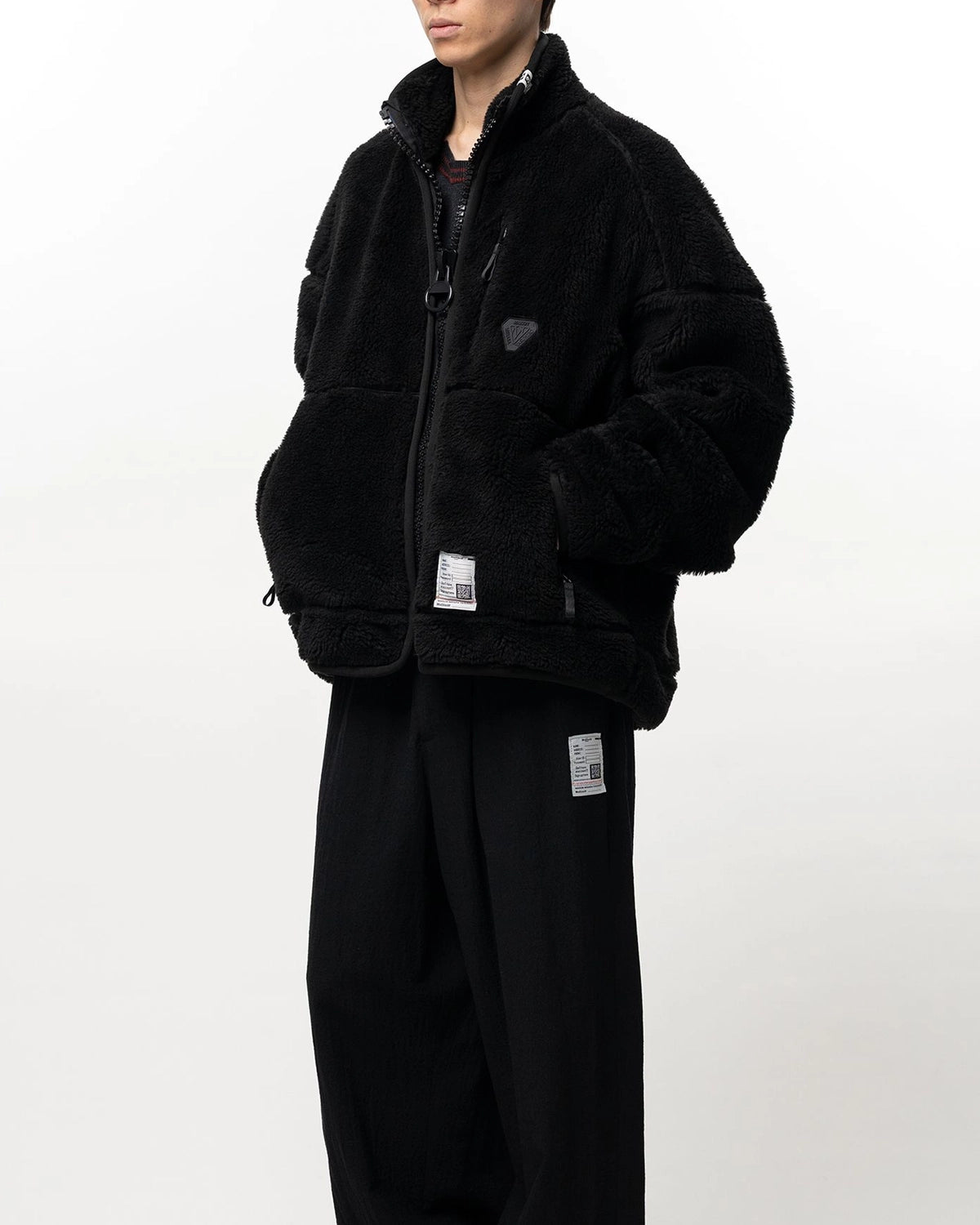 Maison MIHARA YASUHIRO / WIDE BACK BOA BLOUSON (J17BL751)